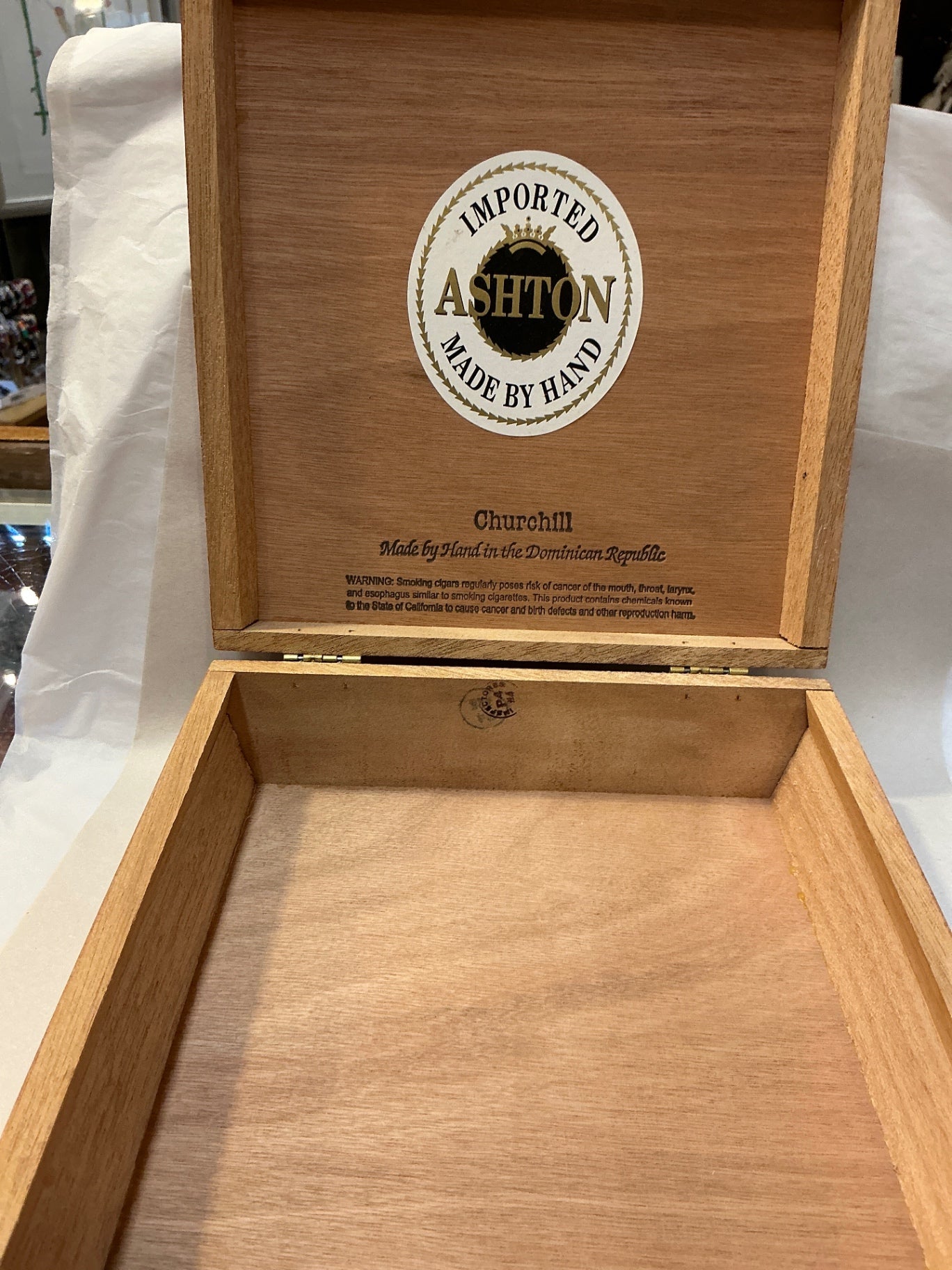 Cigar Box Natural wood color Wood