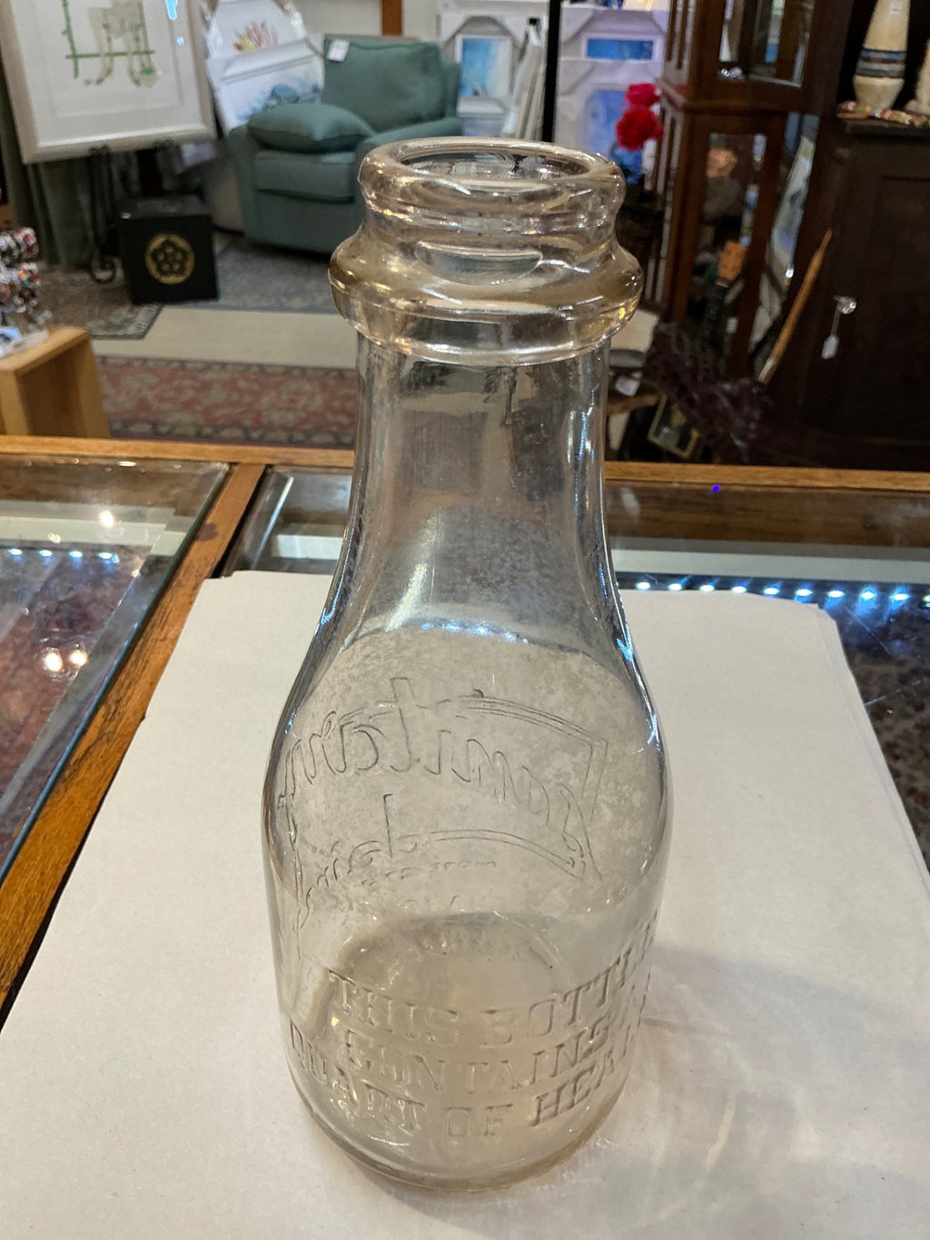 Glass Bottle Clear Glass