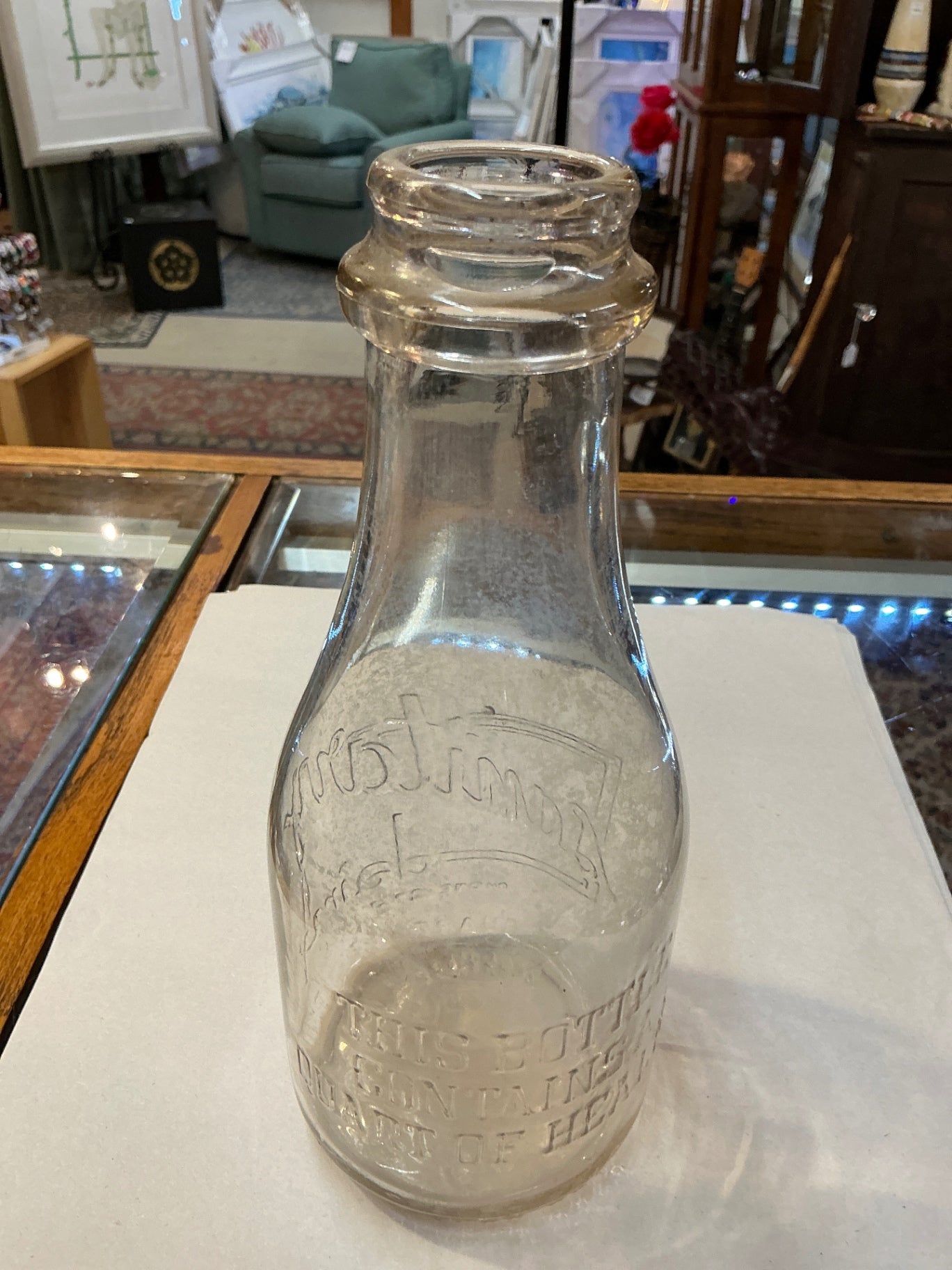 Glass Bottle Clear Glass