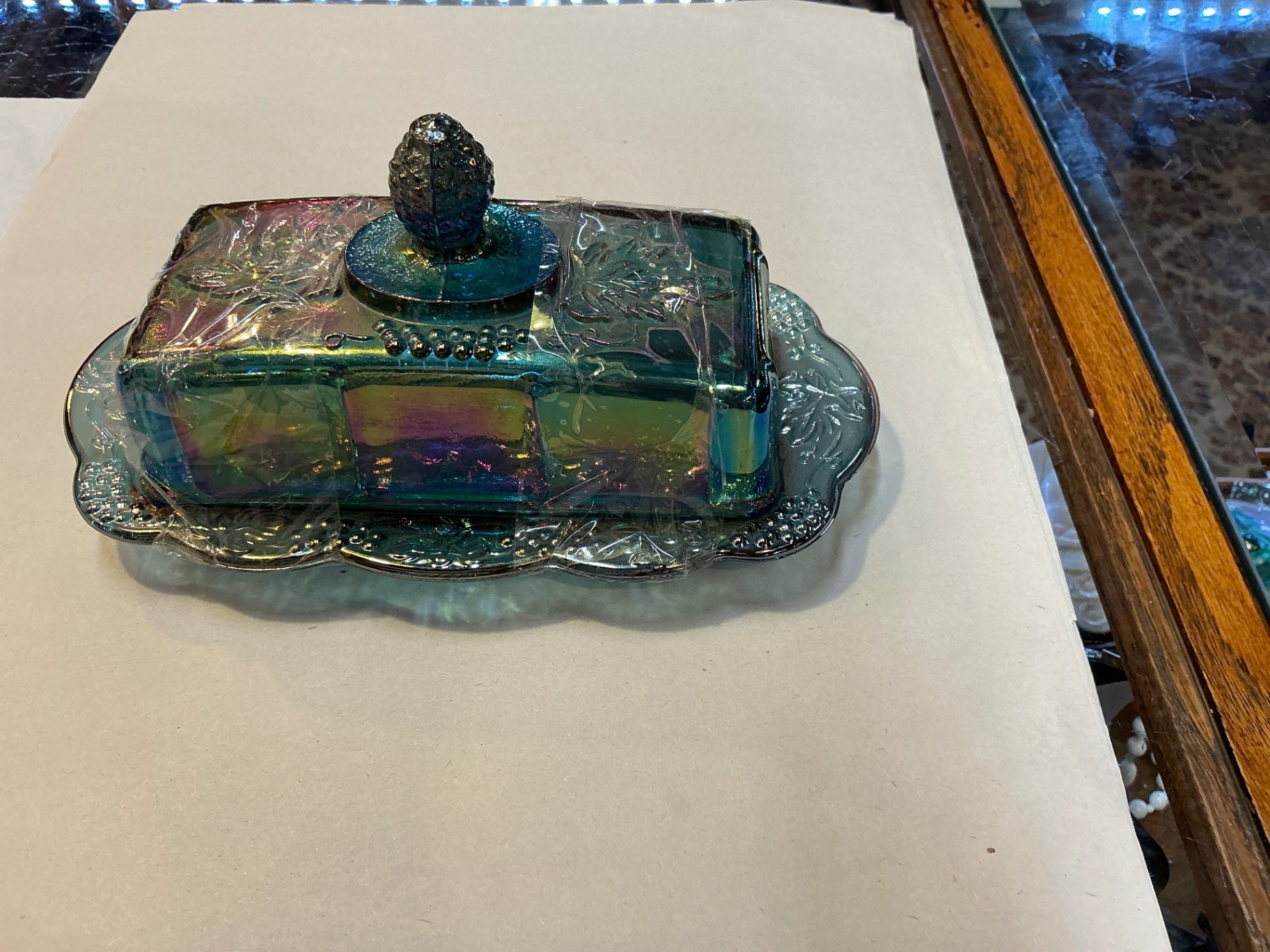 Decorative Glassware Iridescent Glass