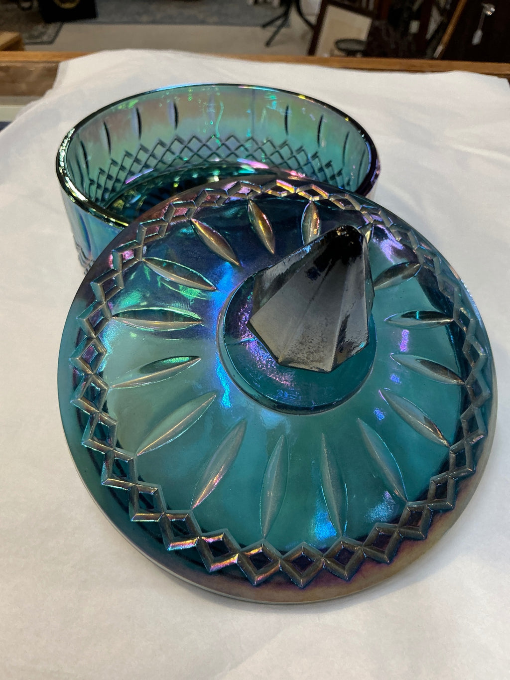 Decorative Glassware Iridescent (multi-colored) Glass