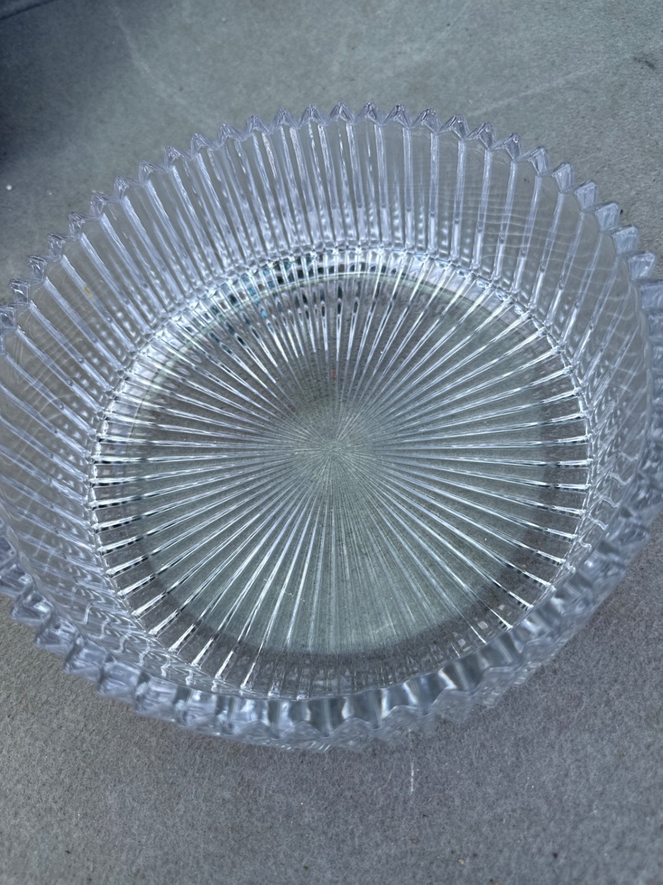 Crystal bowl