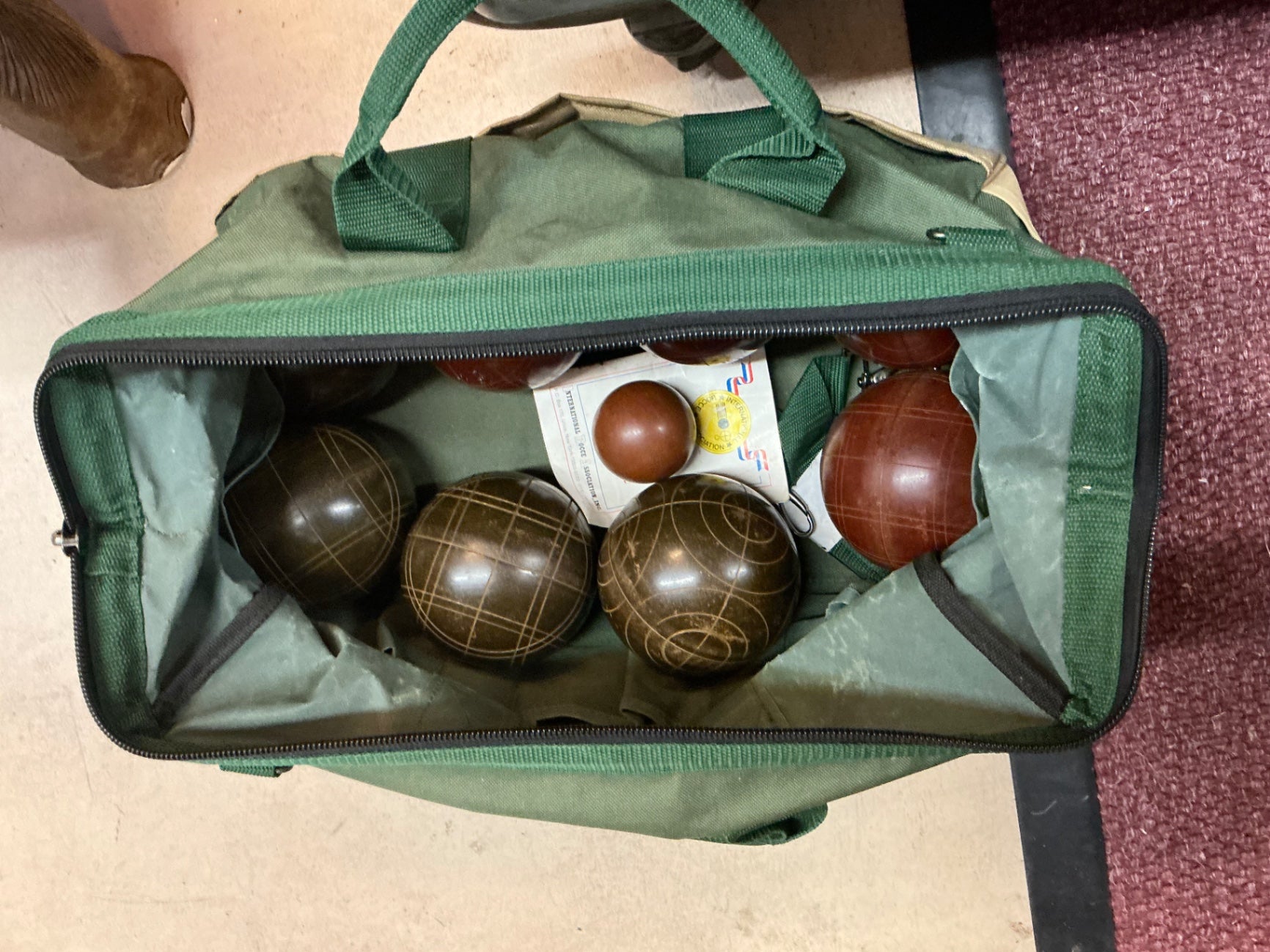 International Bocce Association Bocce Ball set 