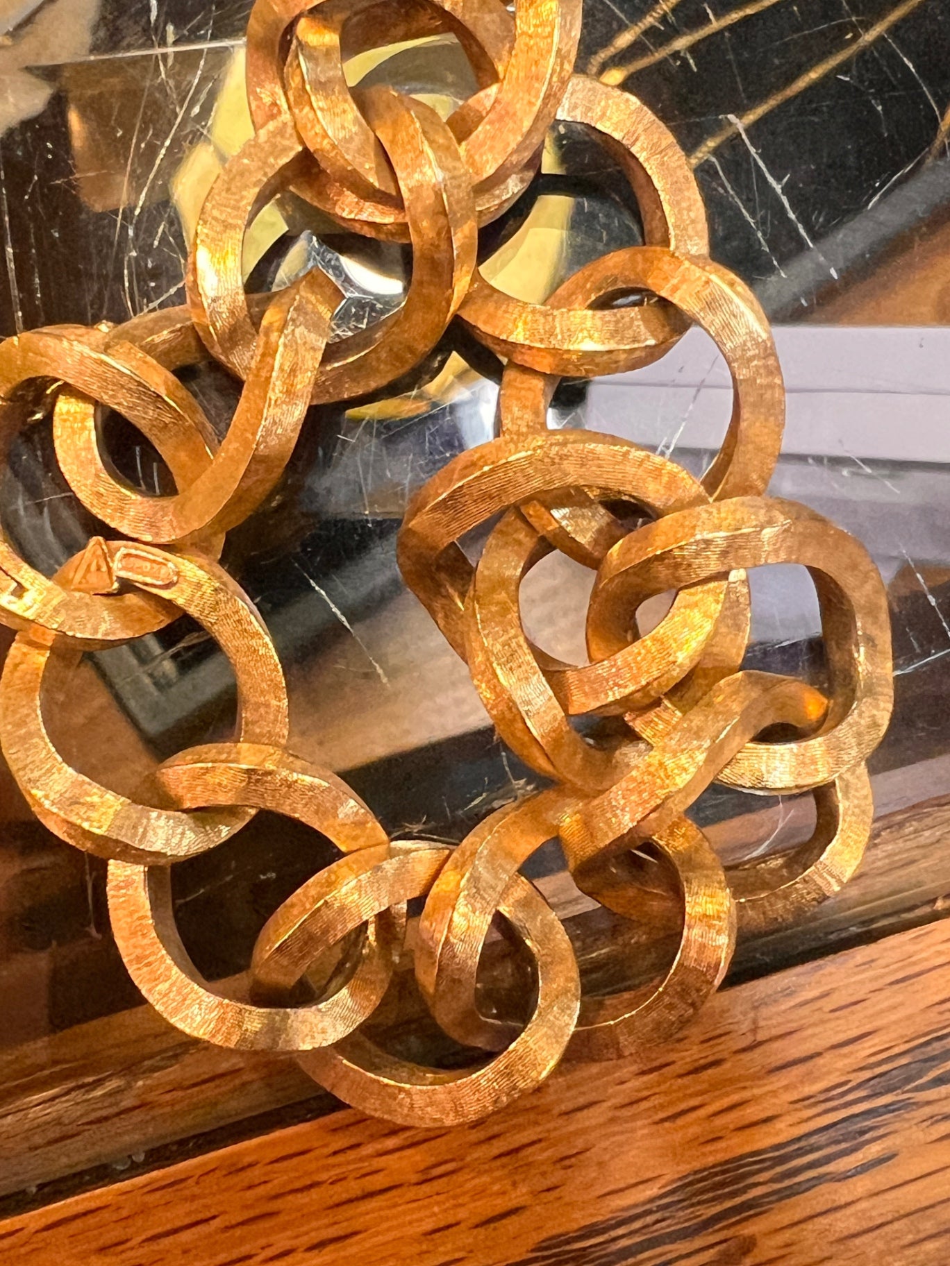 18 kt 750 Bracelet Gold Metal 8 inch