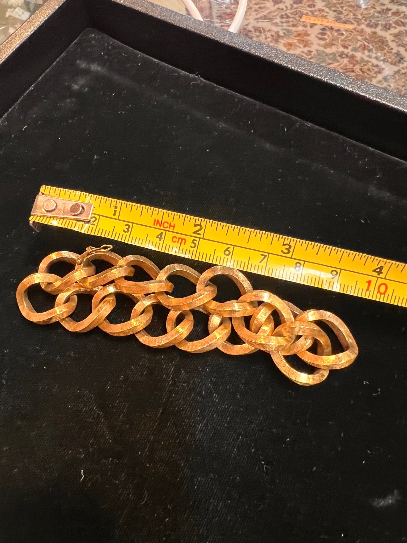 18 kt 750 Bracelet Gold Metal 8 inch