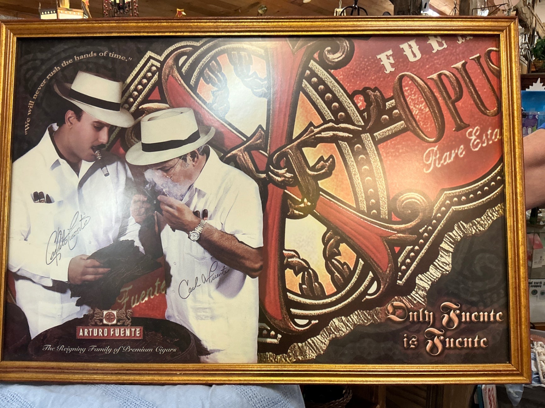 Arturo Fuentes Opus X Signed 