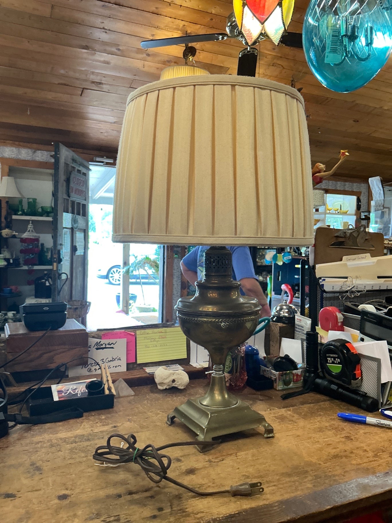 Brass Table Lamp