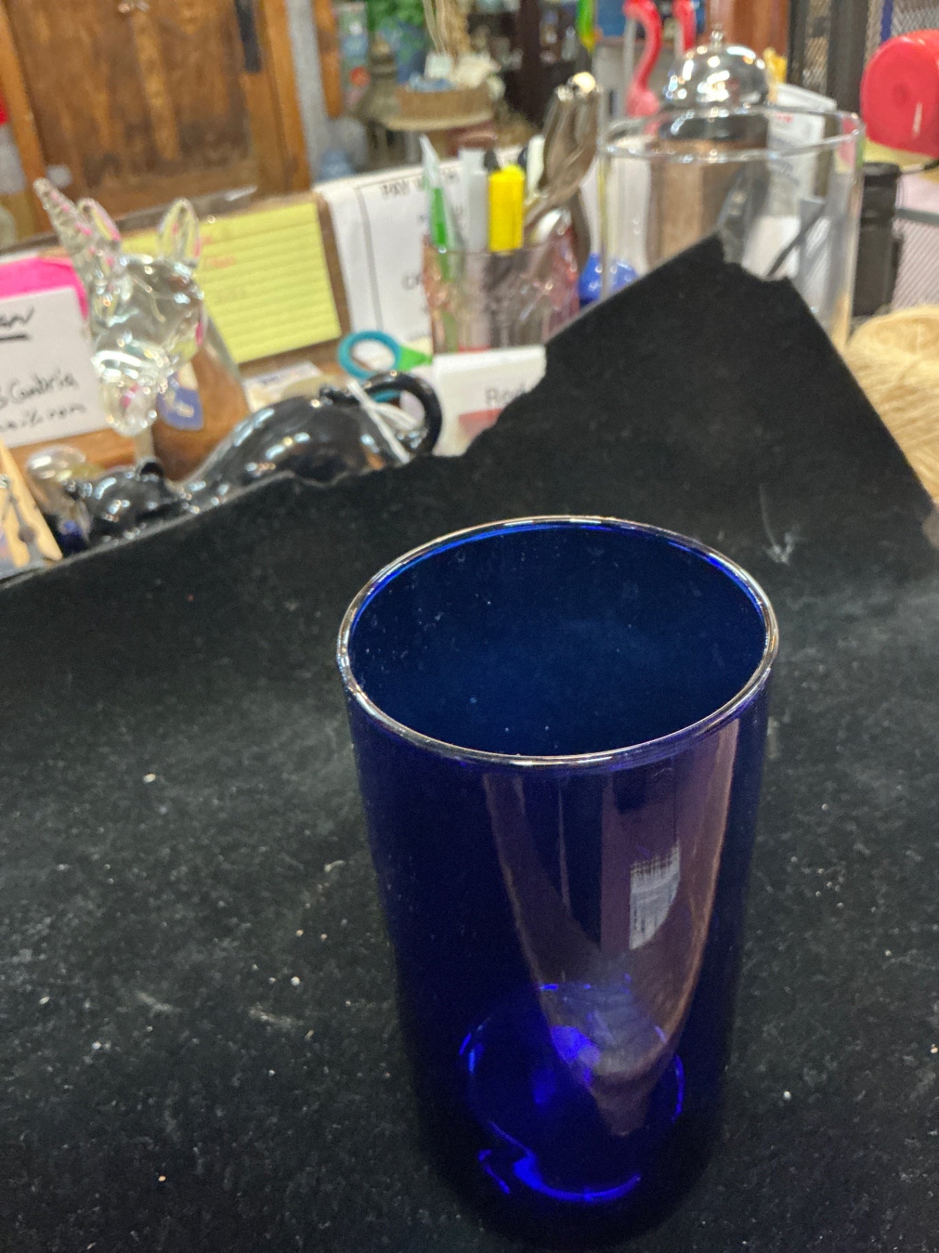 Glassware Blue Glass jcl