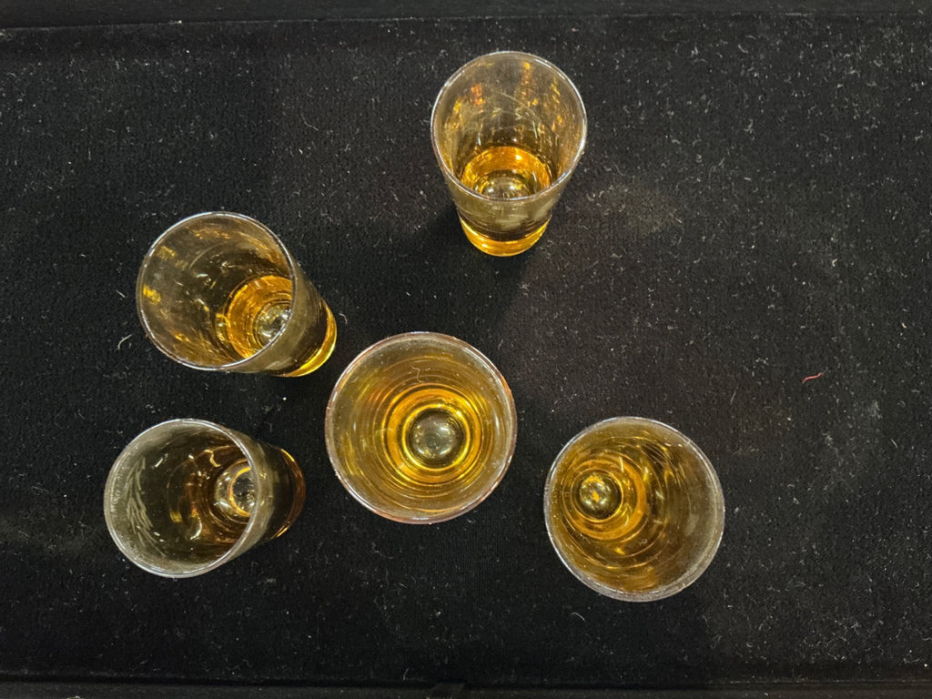Drinkware Golden yellow Glass