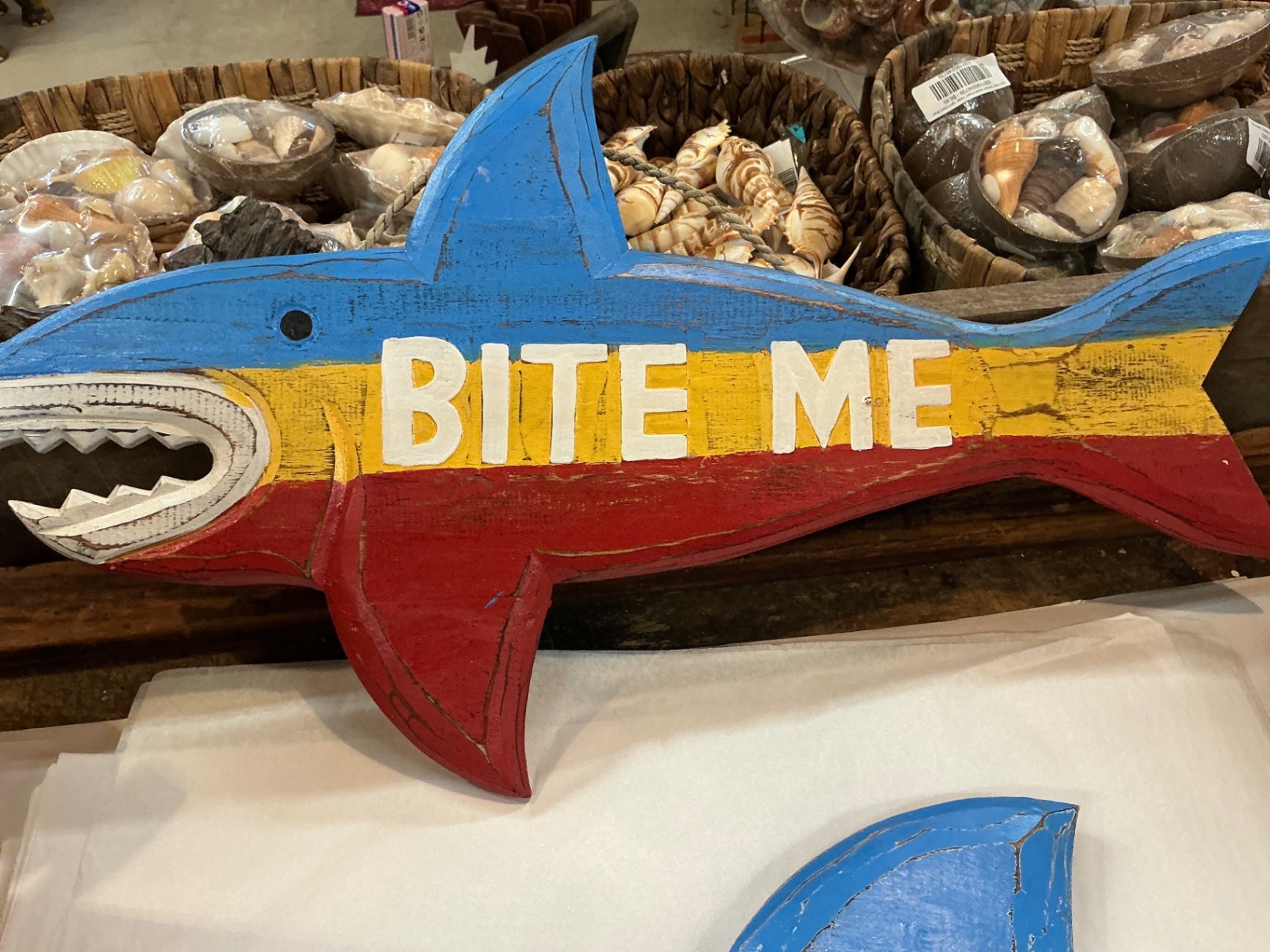Decorative Bite Me Sign small