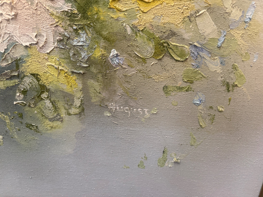 Palette Knife Floral Painting