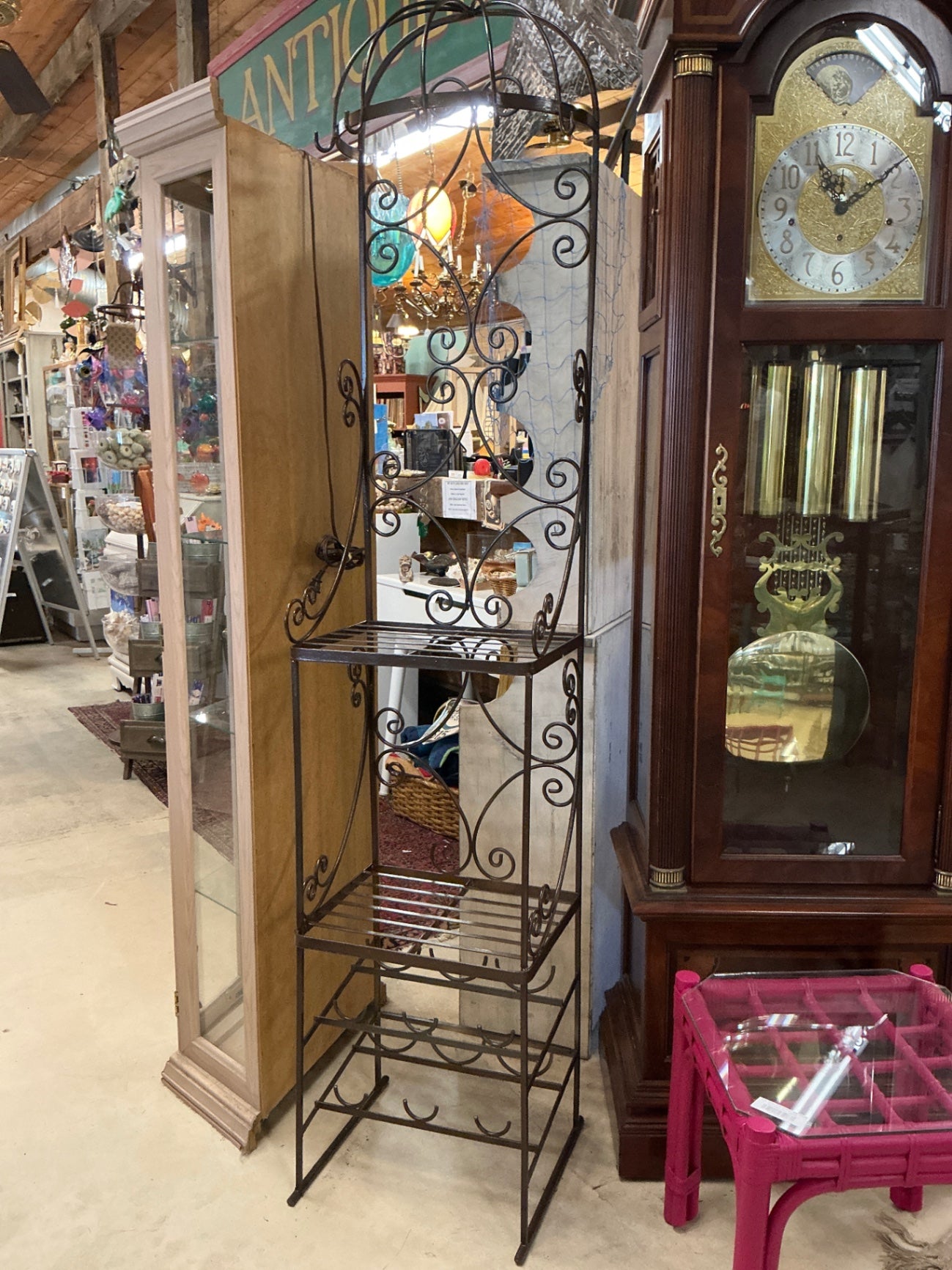 Decorative Bakers Rack Wrought Iron