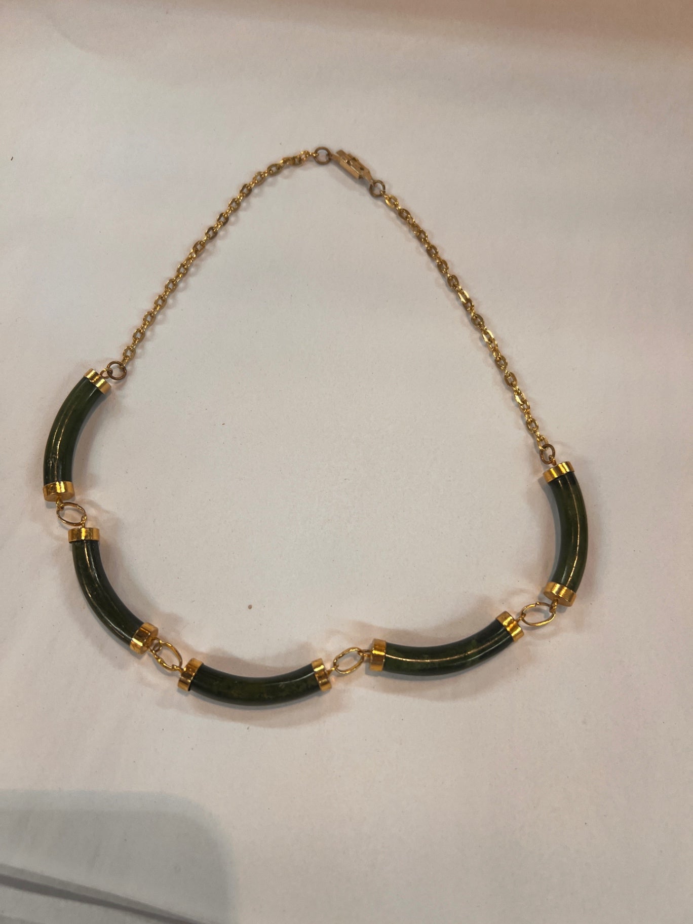 Jewelry Green and Gold 