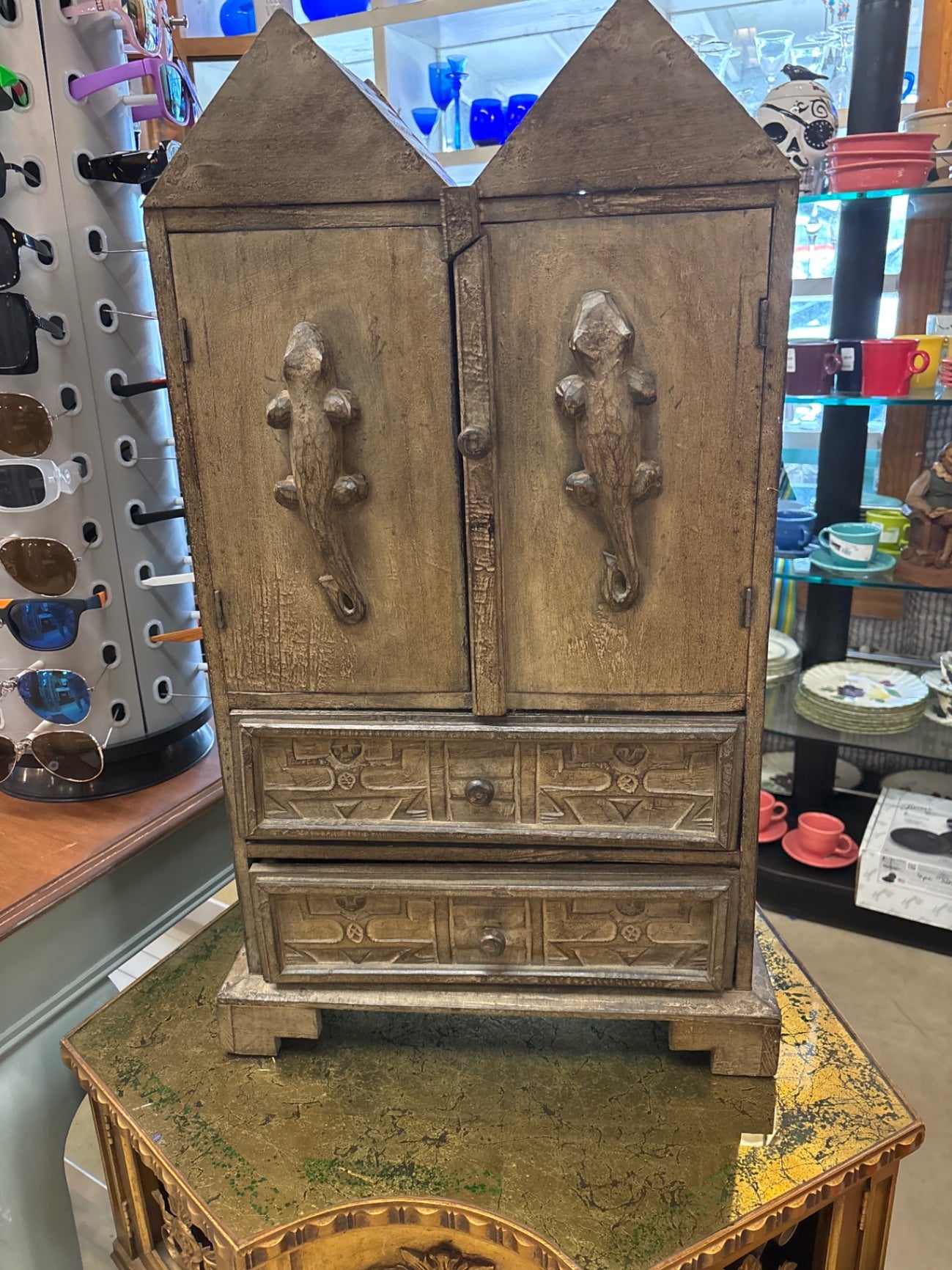 Furniture Beige/Brown Wood