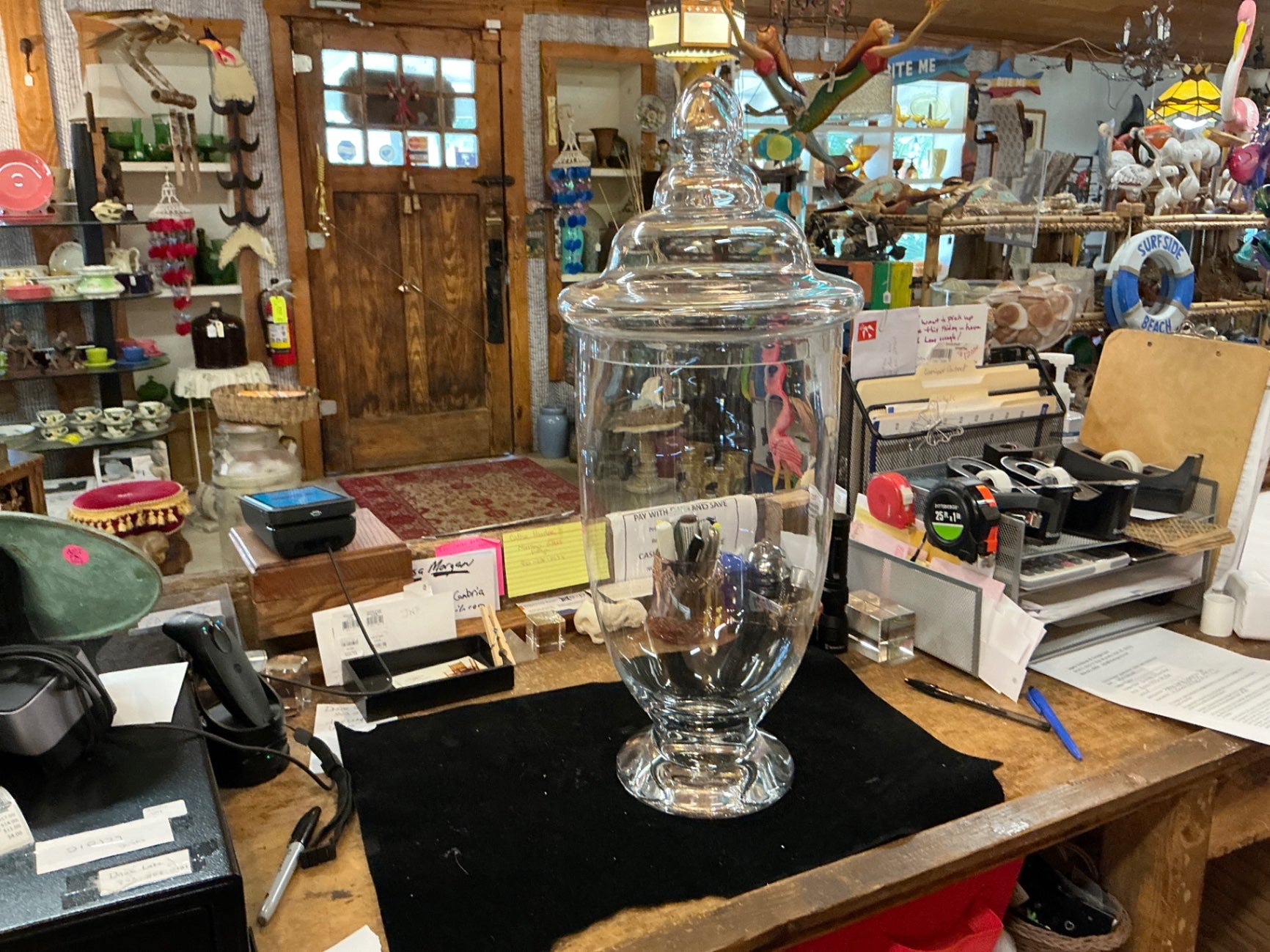 Glass Jar Clear Glass