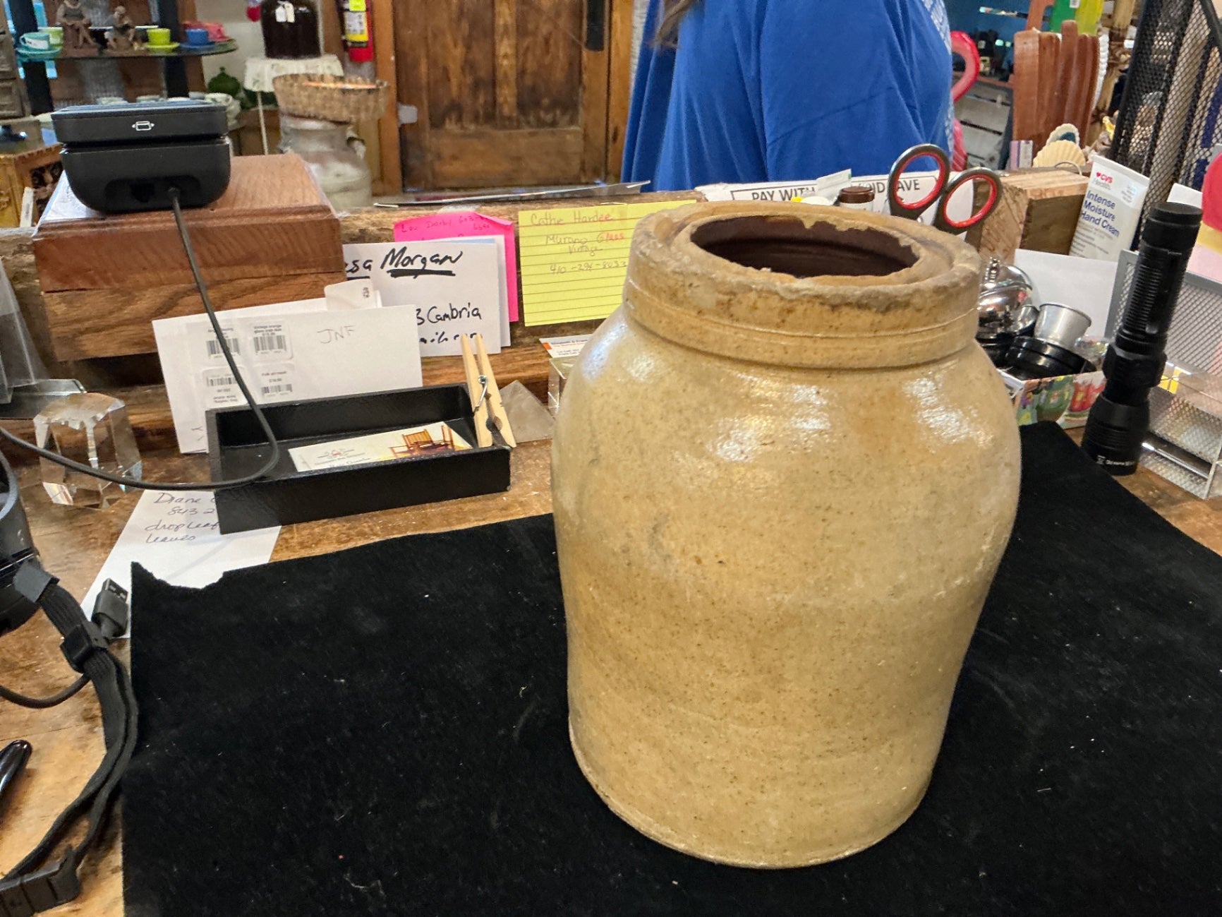Vase Beige Clay or Ceramic