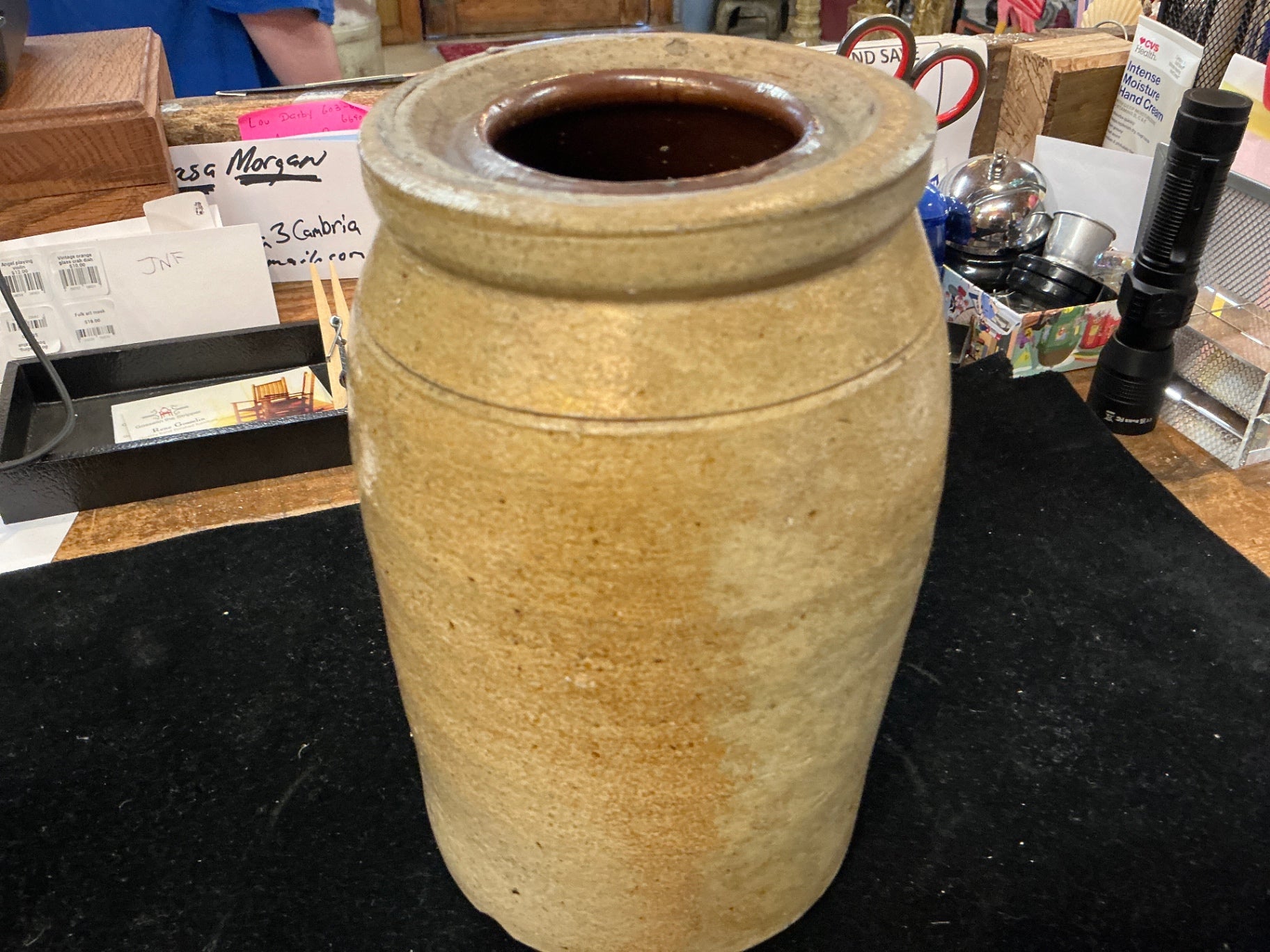 Ceramic Vase Beige Ceramic