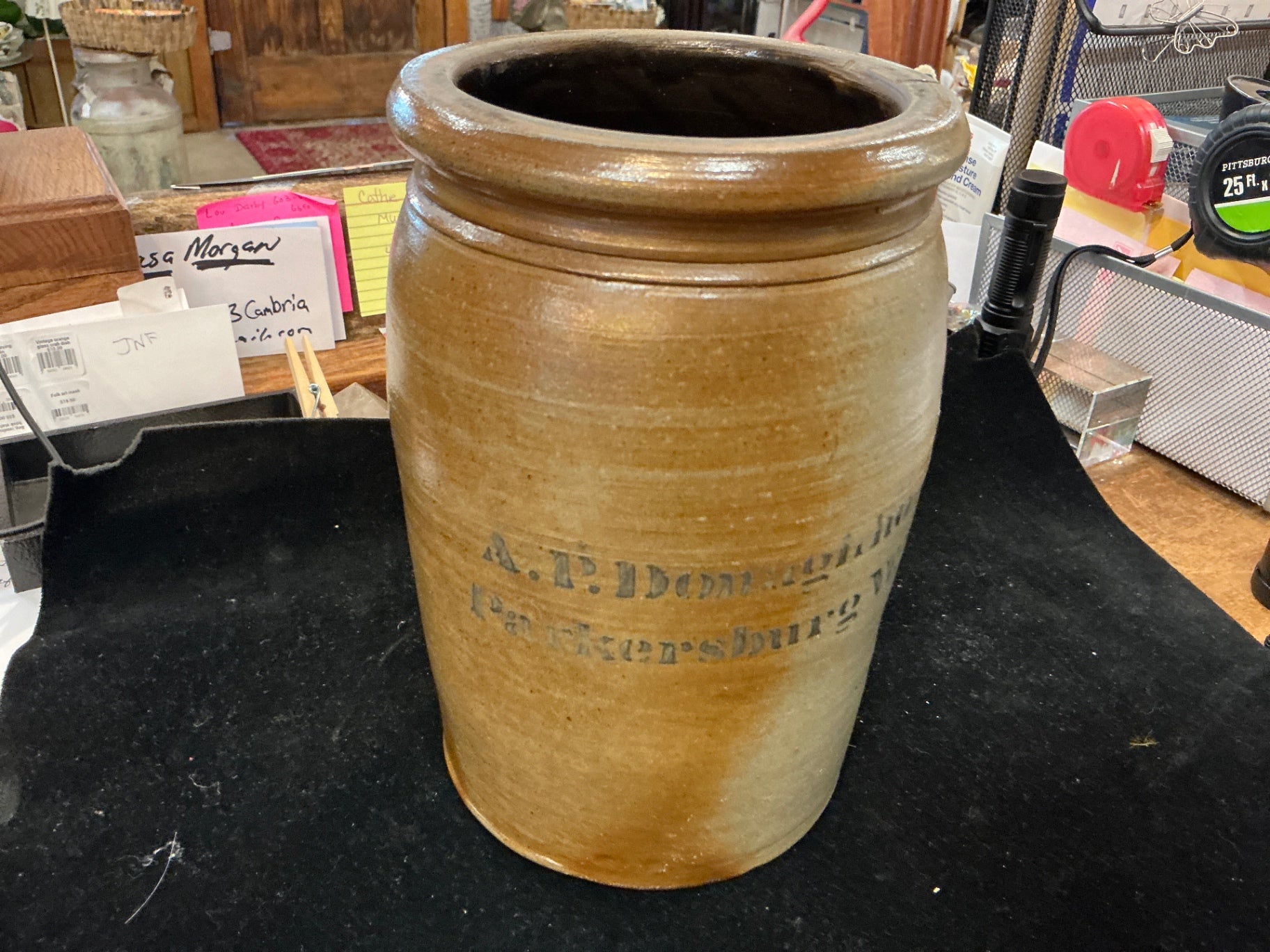 Vase Brown Ceramic