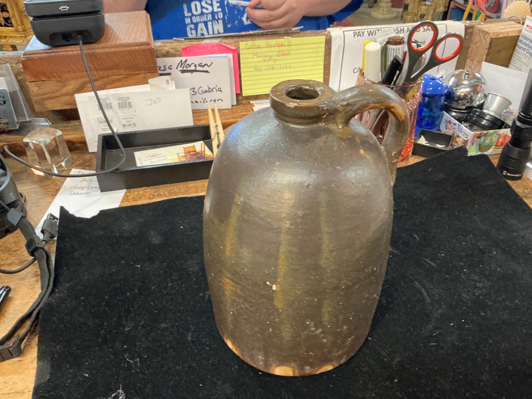 Vase Brown Clay