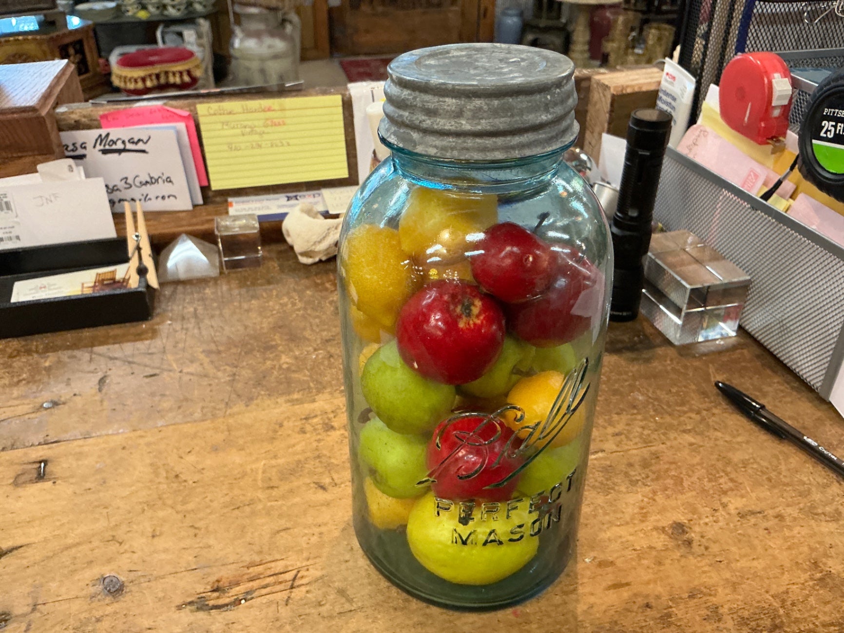 Decorative Jar Clear Glass