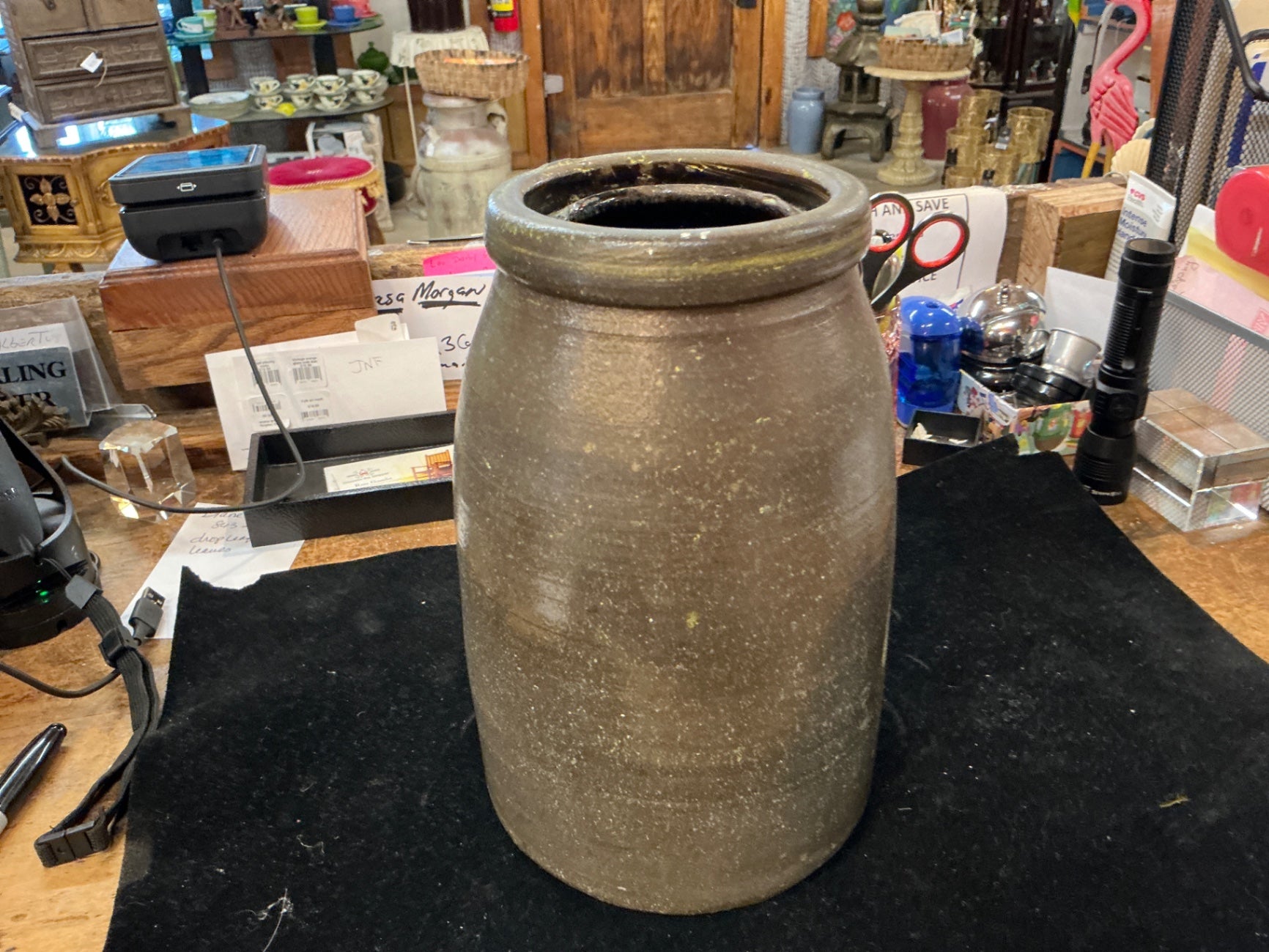 Vase Brown/Beige Clay