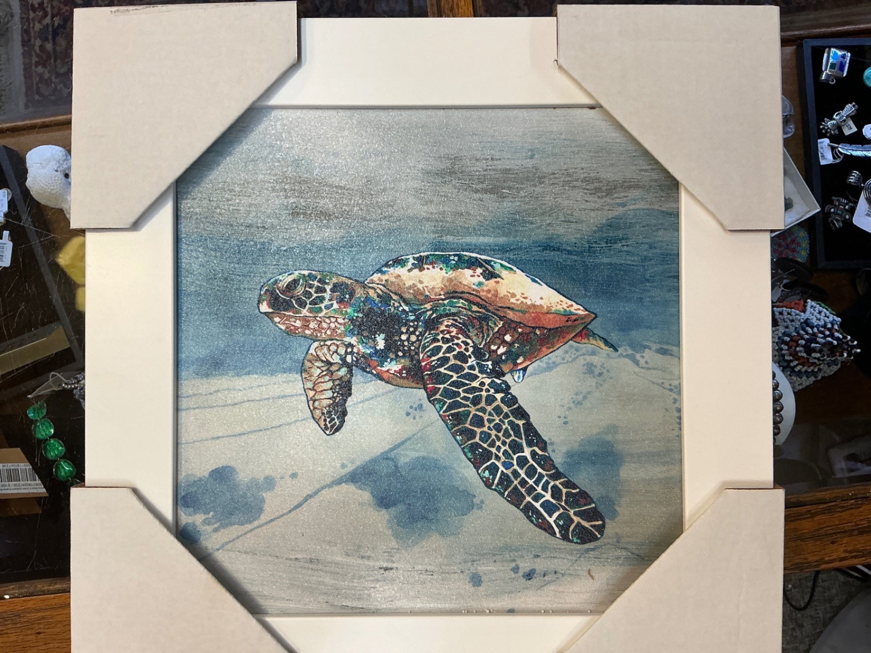Decorative Wall Hanging Multicolor Turtle