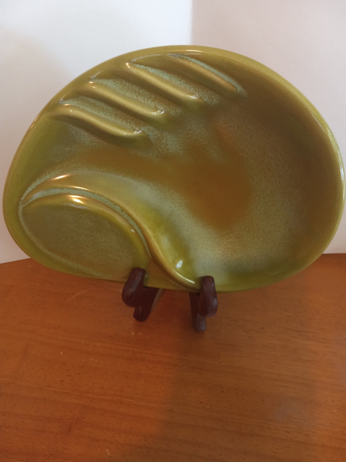 California pottery 60's dish dsc