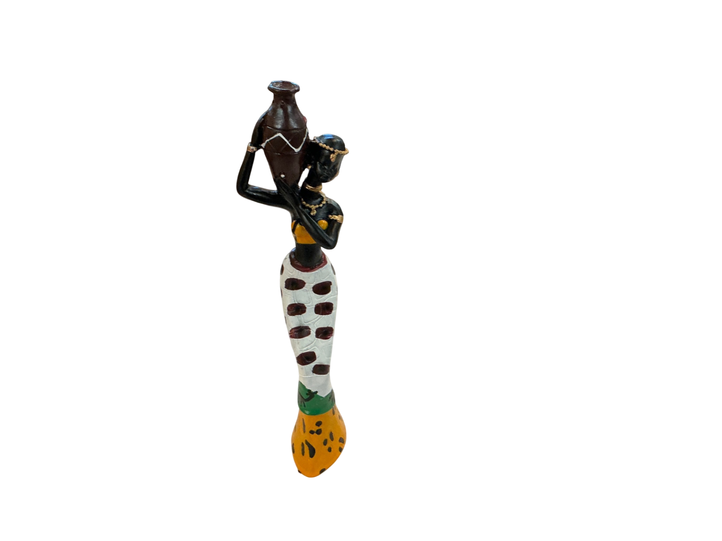 Figurine Multicolor Ceramic