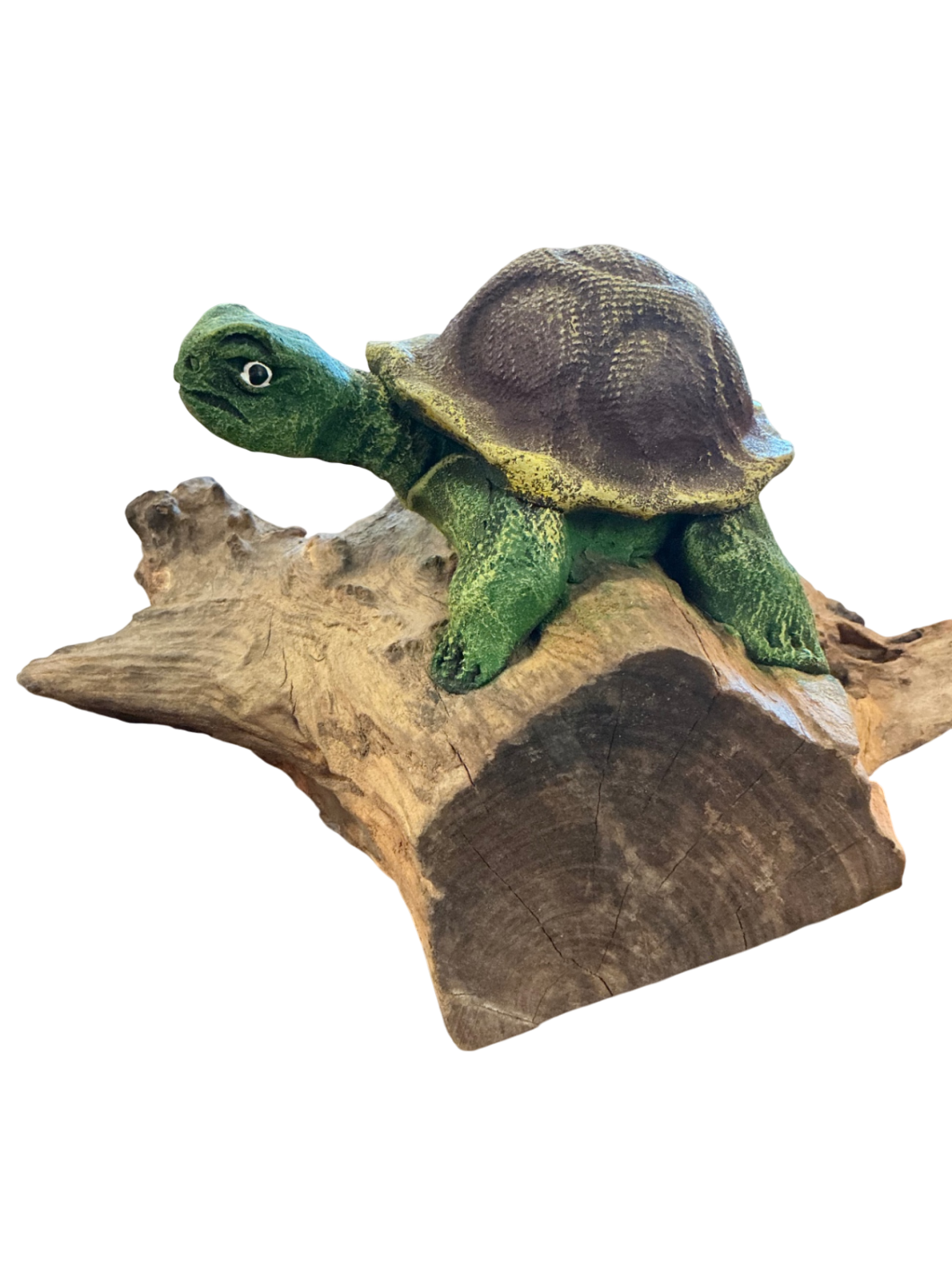 Decorative Figurine Green and brown Plastic/Resin