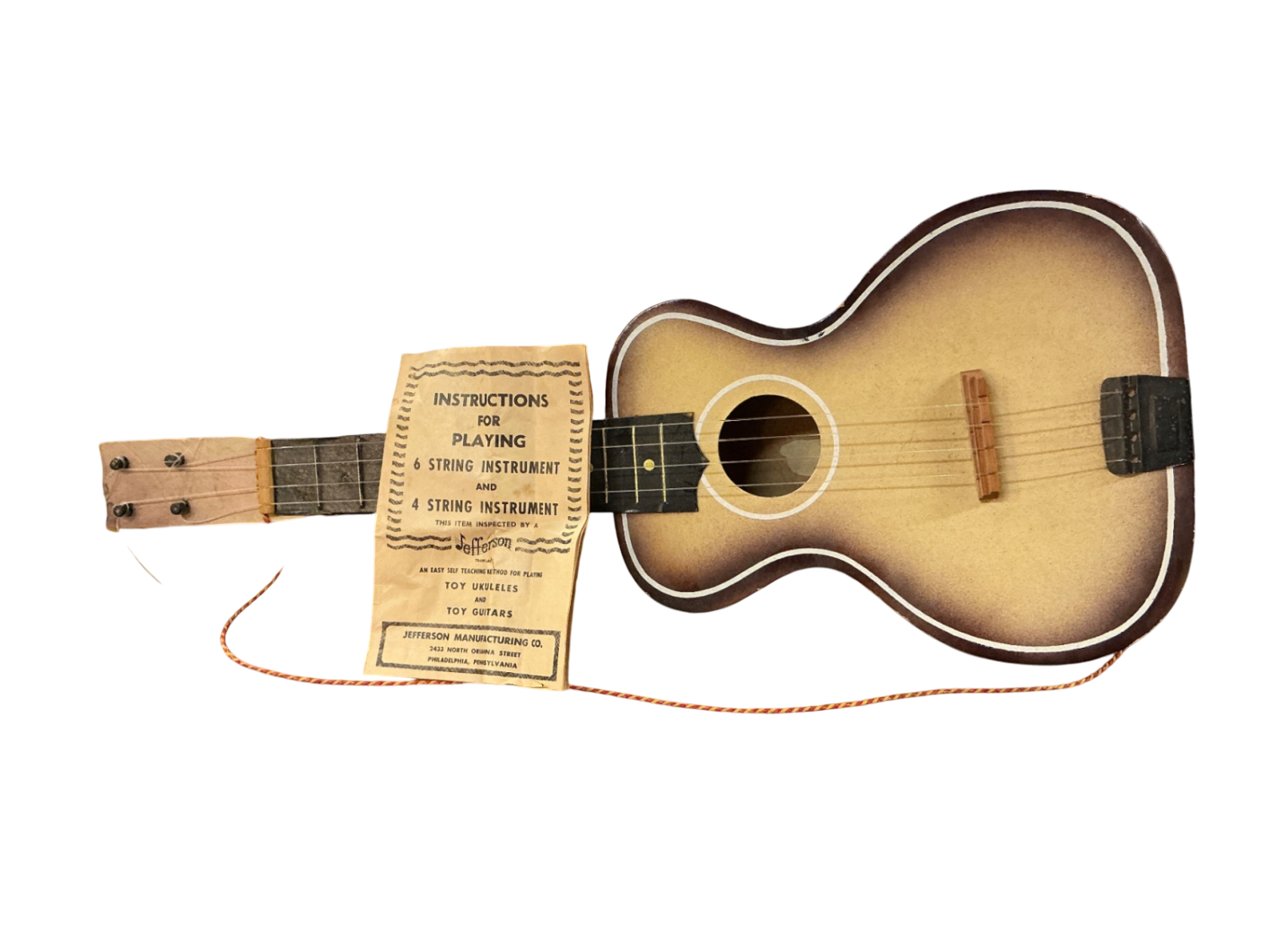 Toy Brown and beige Wood and strings gph