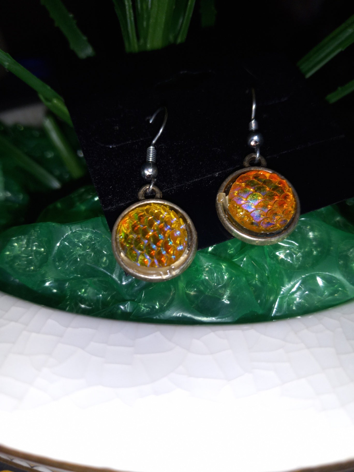 Mermaid scale earrings dsc 