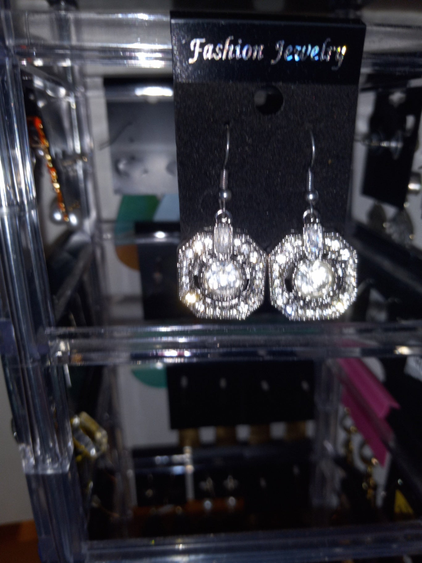 Crystal earrings dsc 