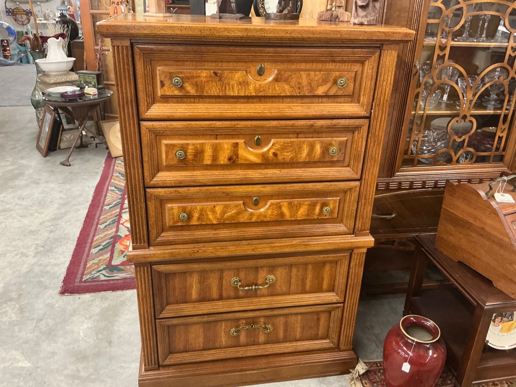Chest of Drawers Brown Wood