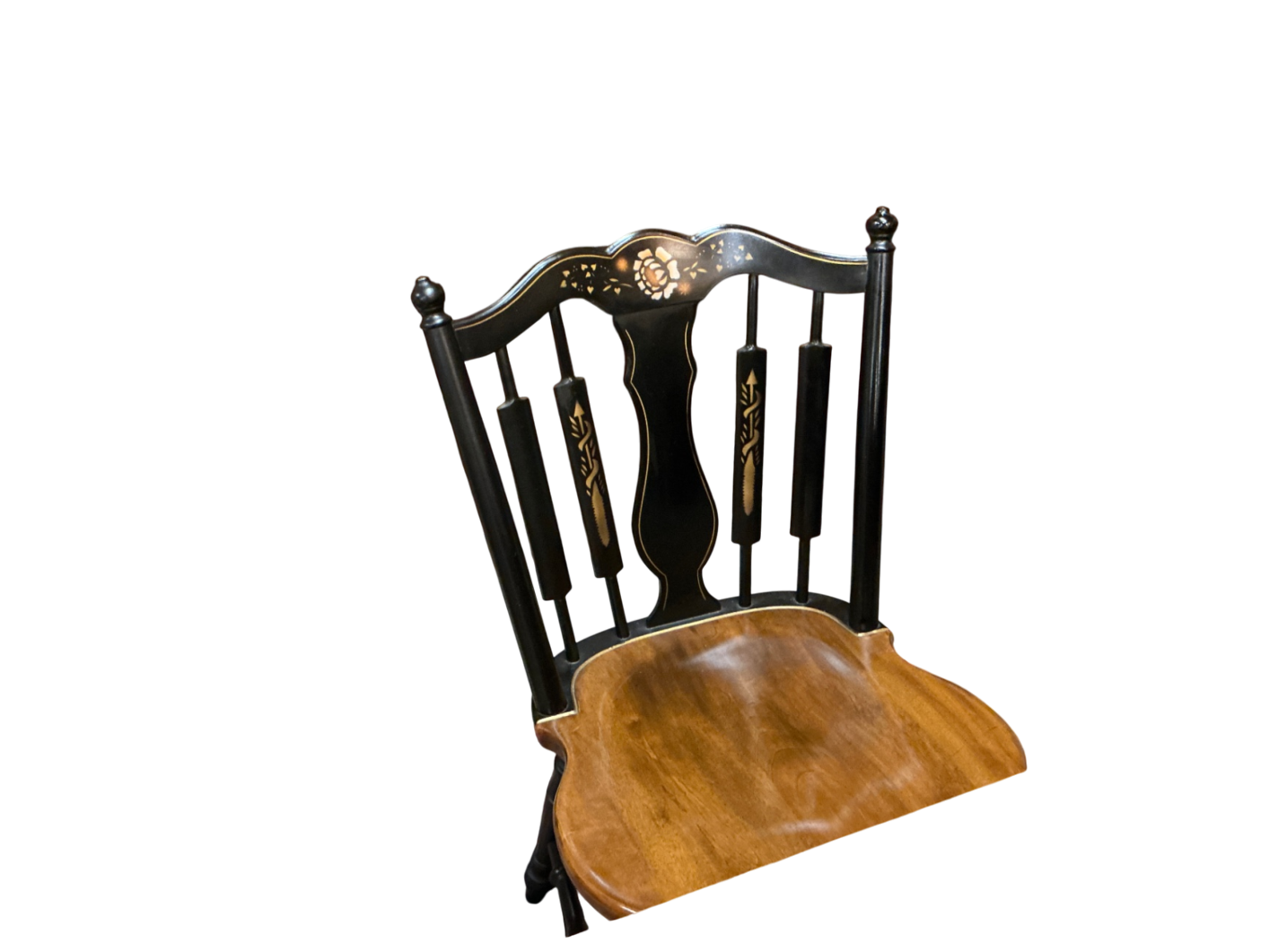 Walnut Drop Leaf Table with chairs 