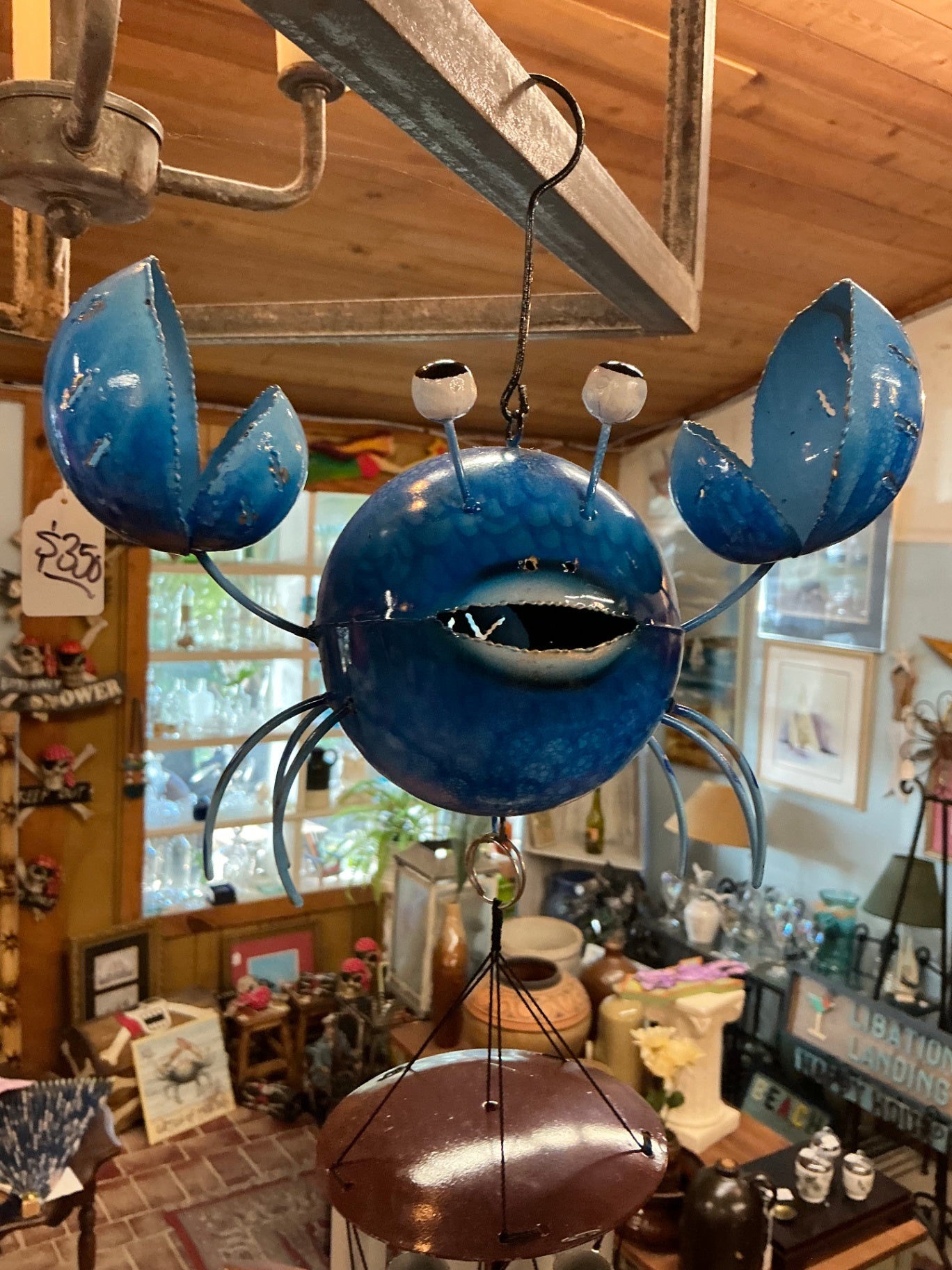 Wind Chime Metal Figurine 