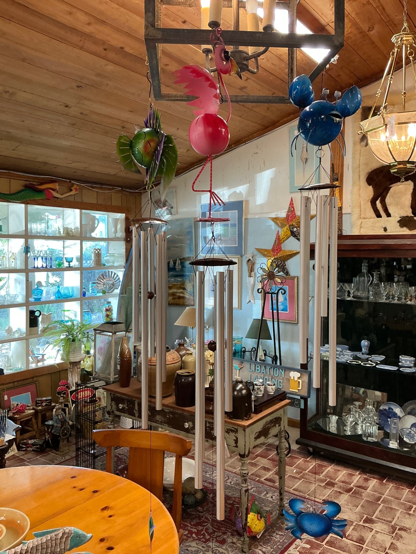 Wind Chime Metal Figurine 