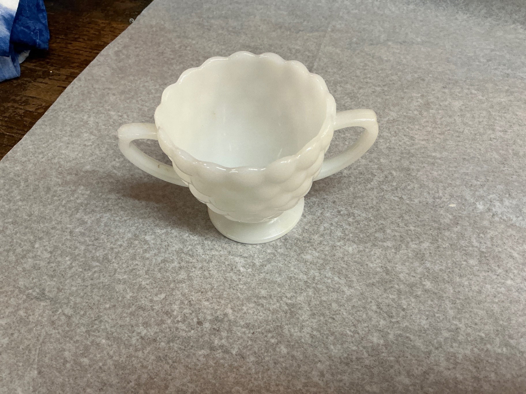 Milk Glass Bowl