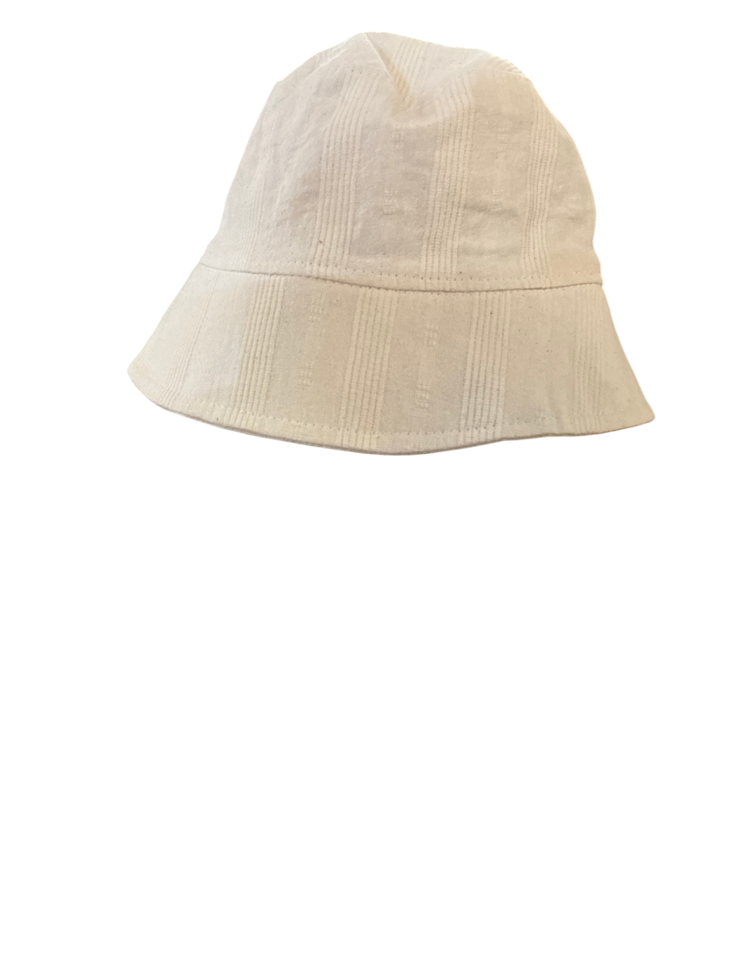 Bucket Hat Beige Fabric