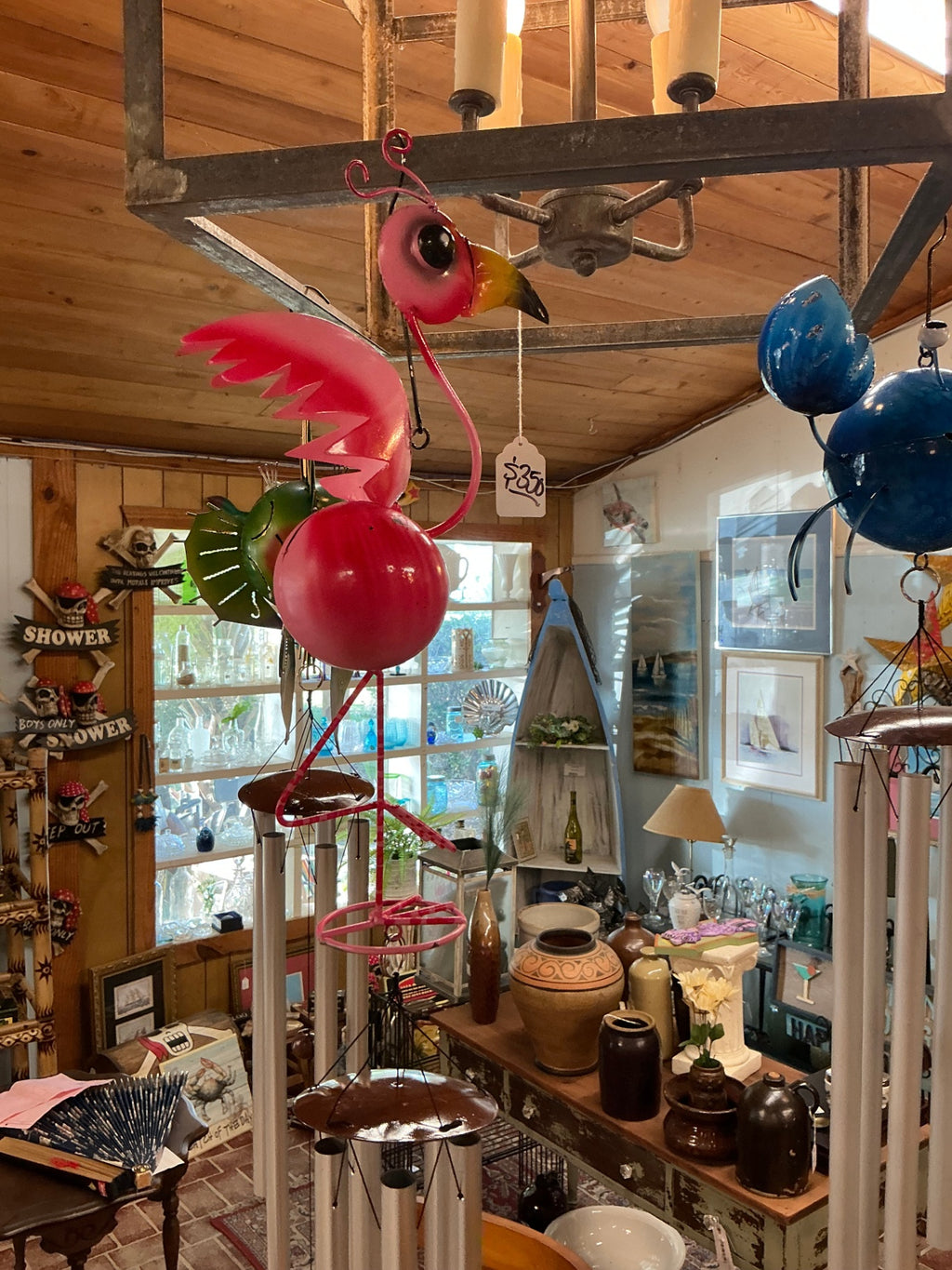 Wind Chime Metal Figurine 