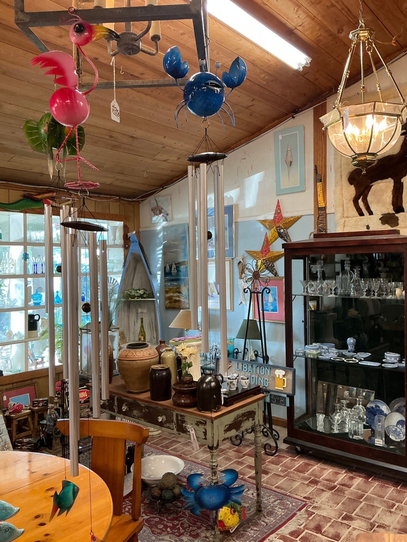 Wind Chime Metal Figurine 