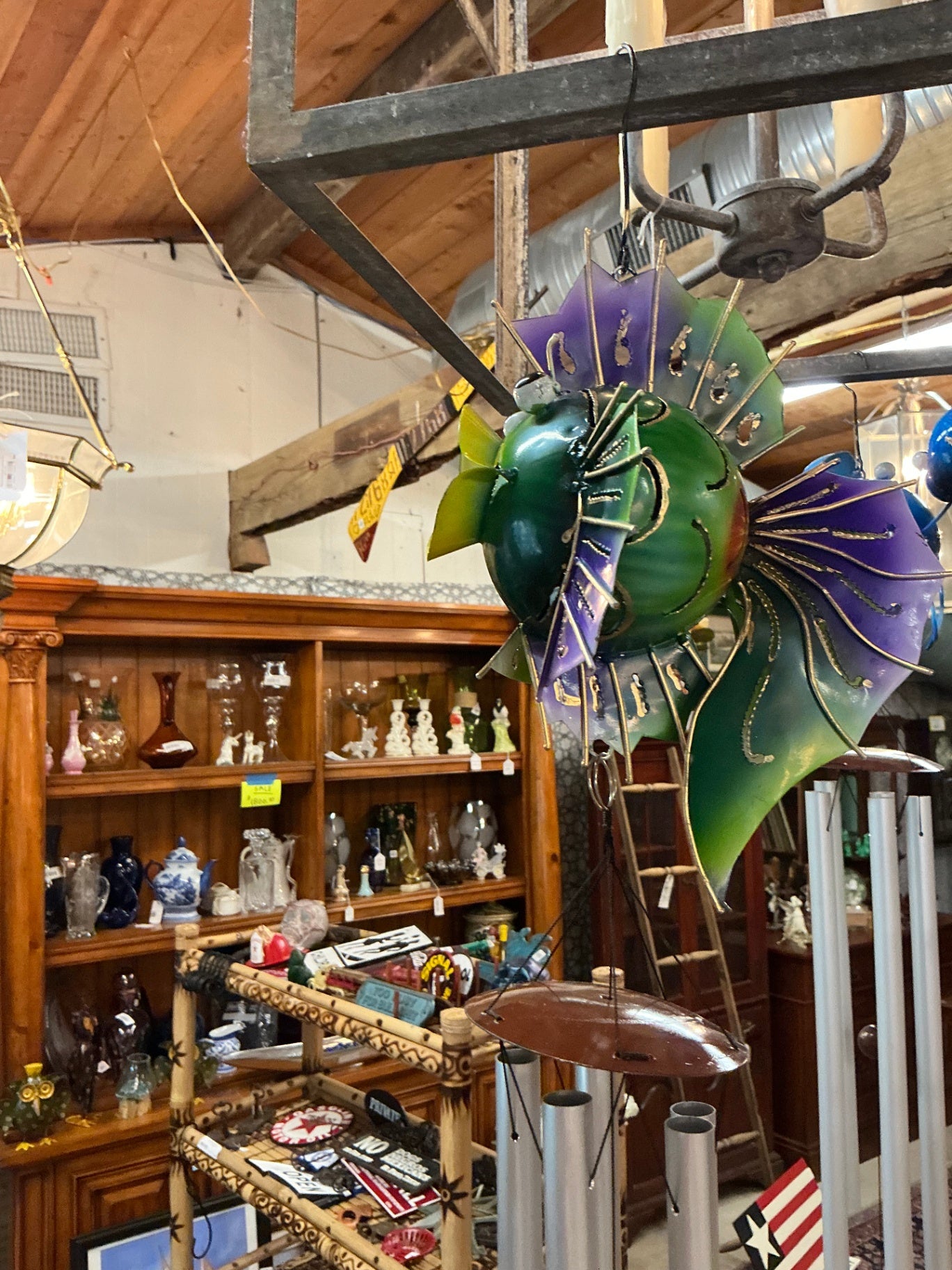 Wind Chime Metal Figurine 