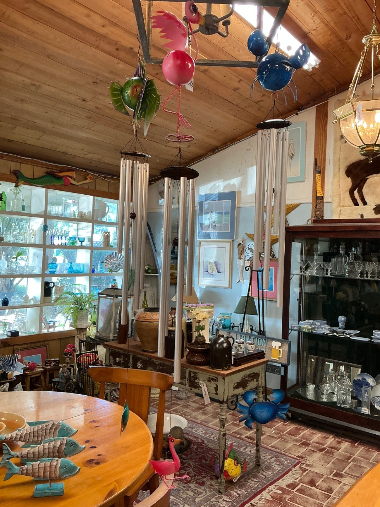 Wind Chime Metal Figurine 