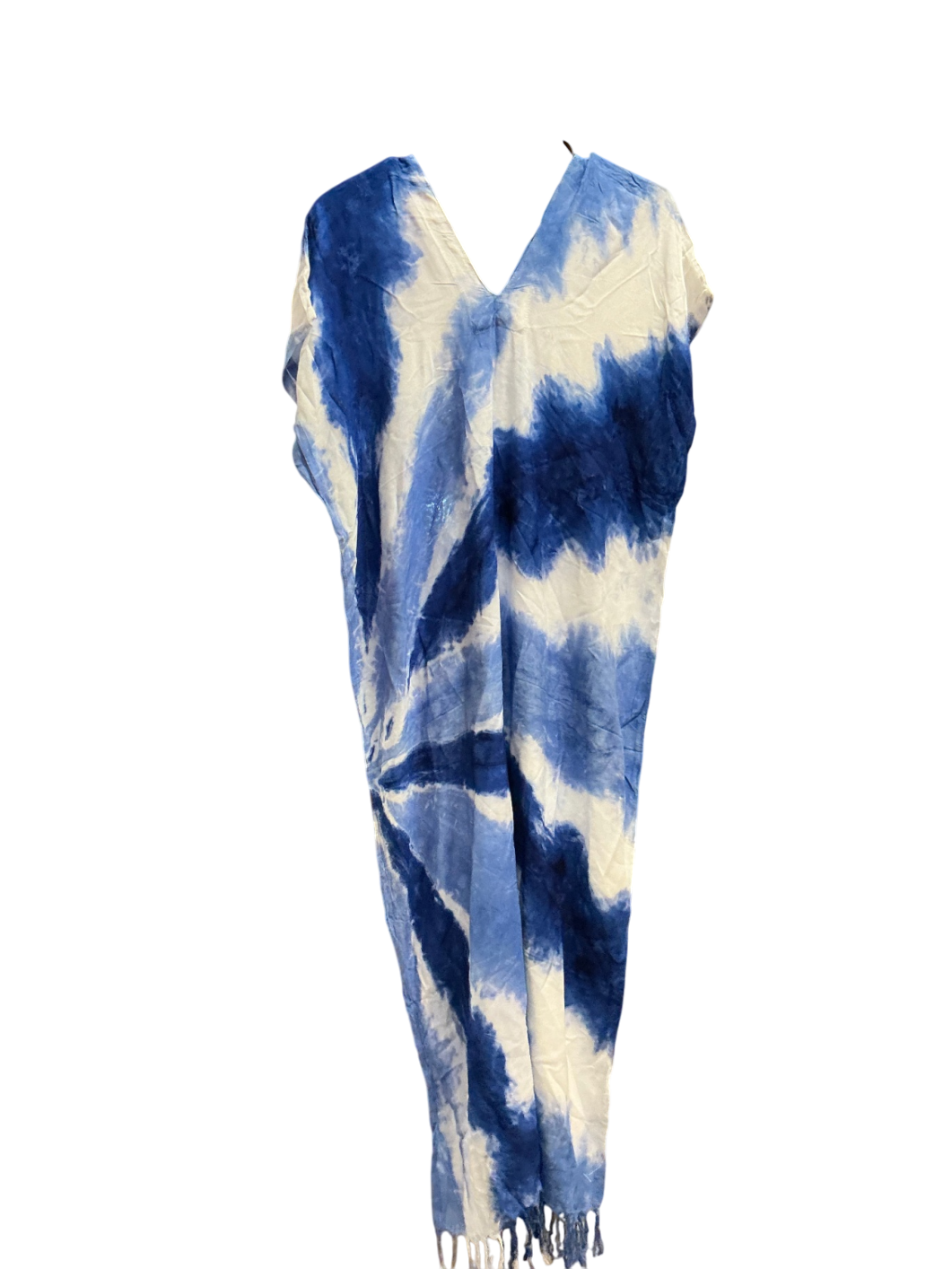T-Shirt Blue and White Cotton or similar fabric one size