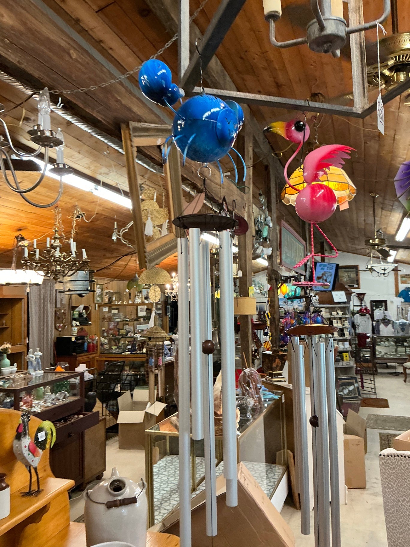 Wind Chime Metal Figurine 
