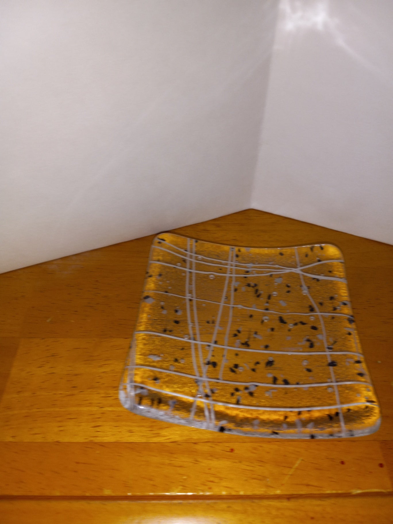 Fused glass plate dsc