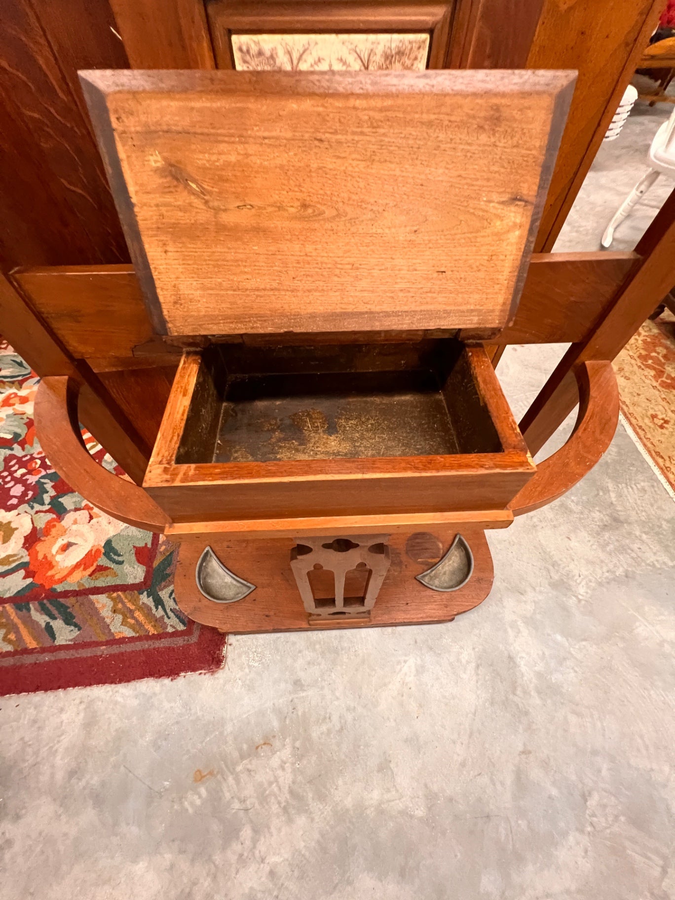 Antique Hall Tree