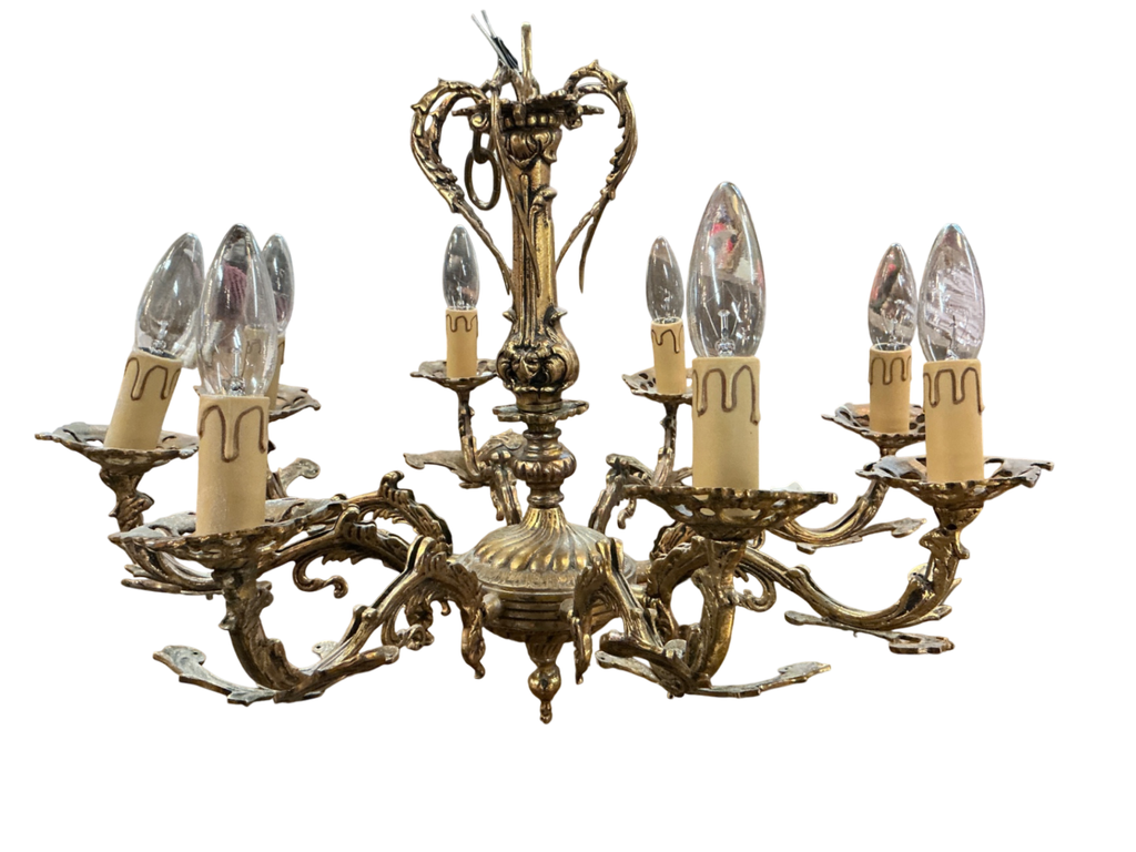 Historic Chandelier from Old Moose Lodge Georgetown