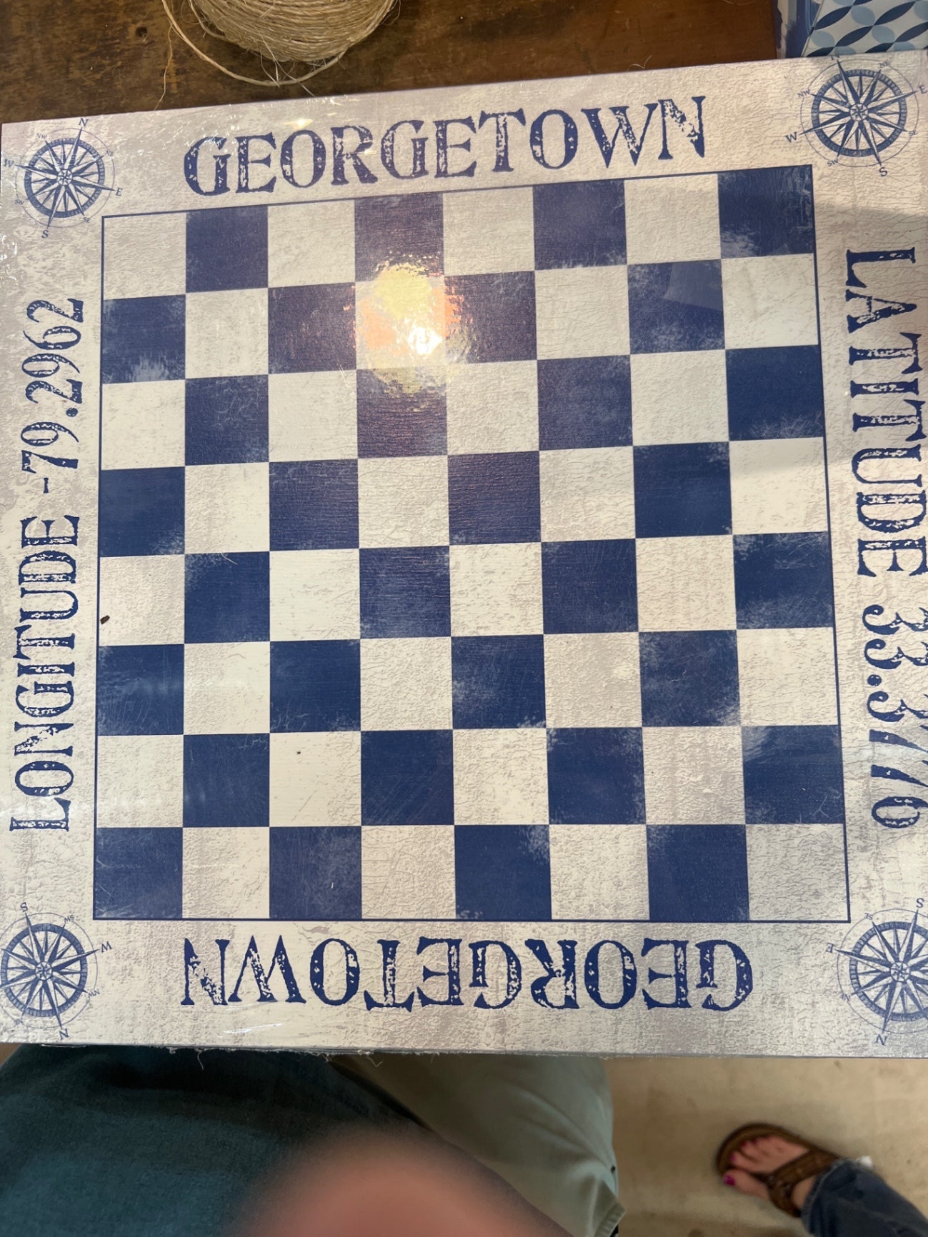 Board Game Multicolor Wood