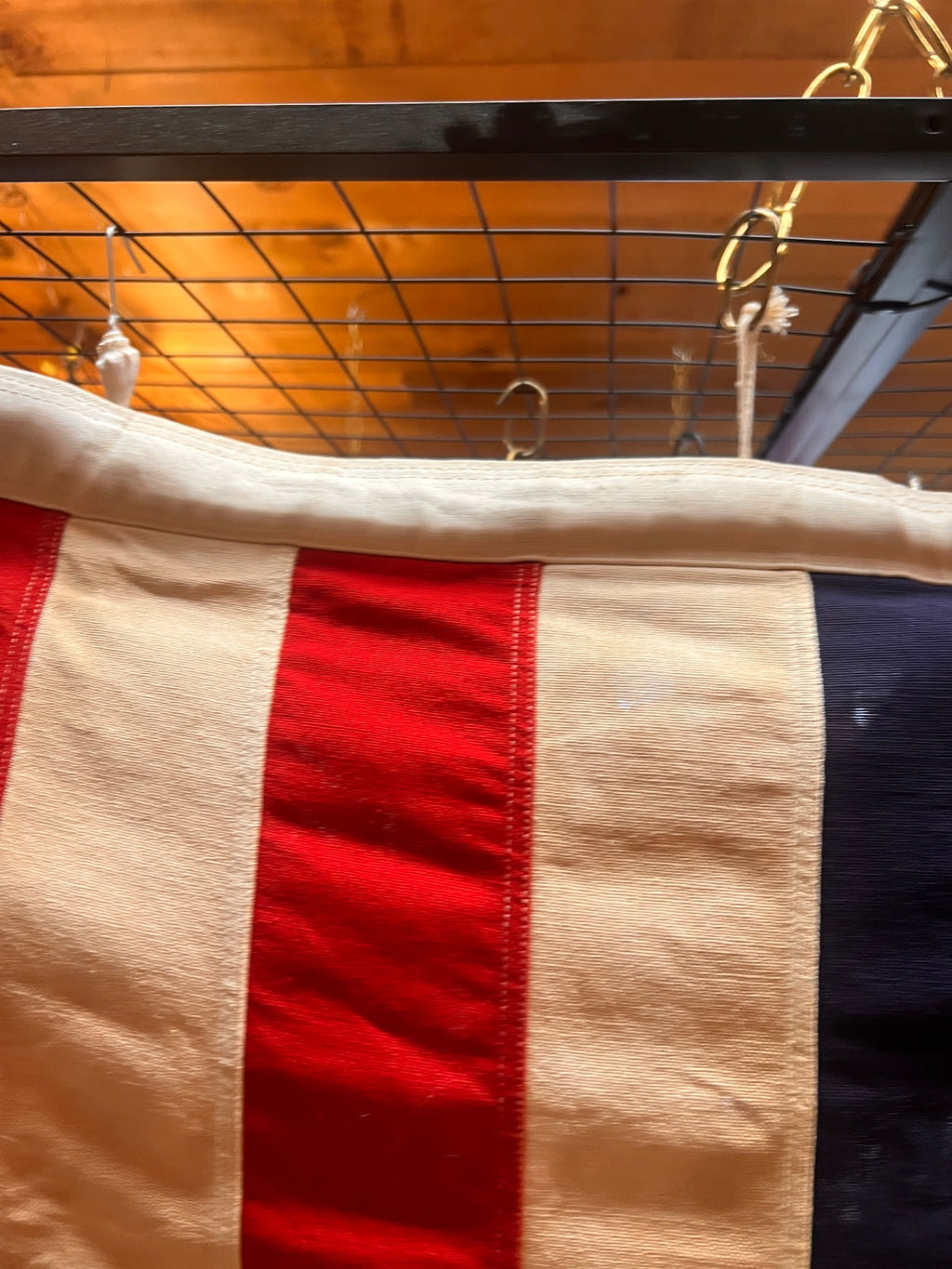 Home Decor Red, White, Blue Fabric