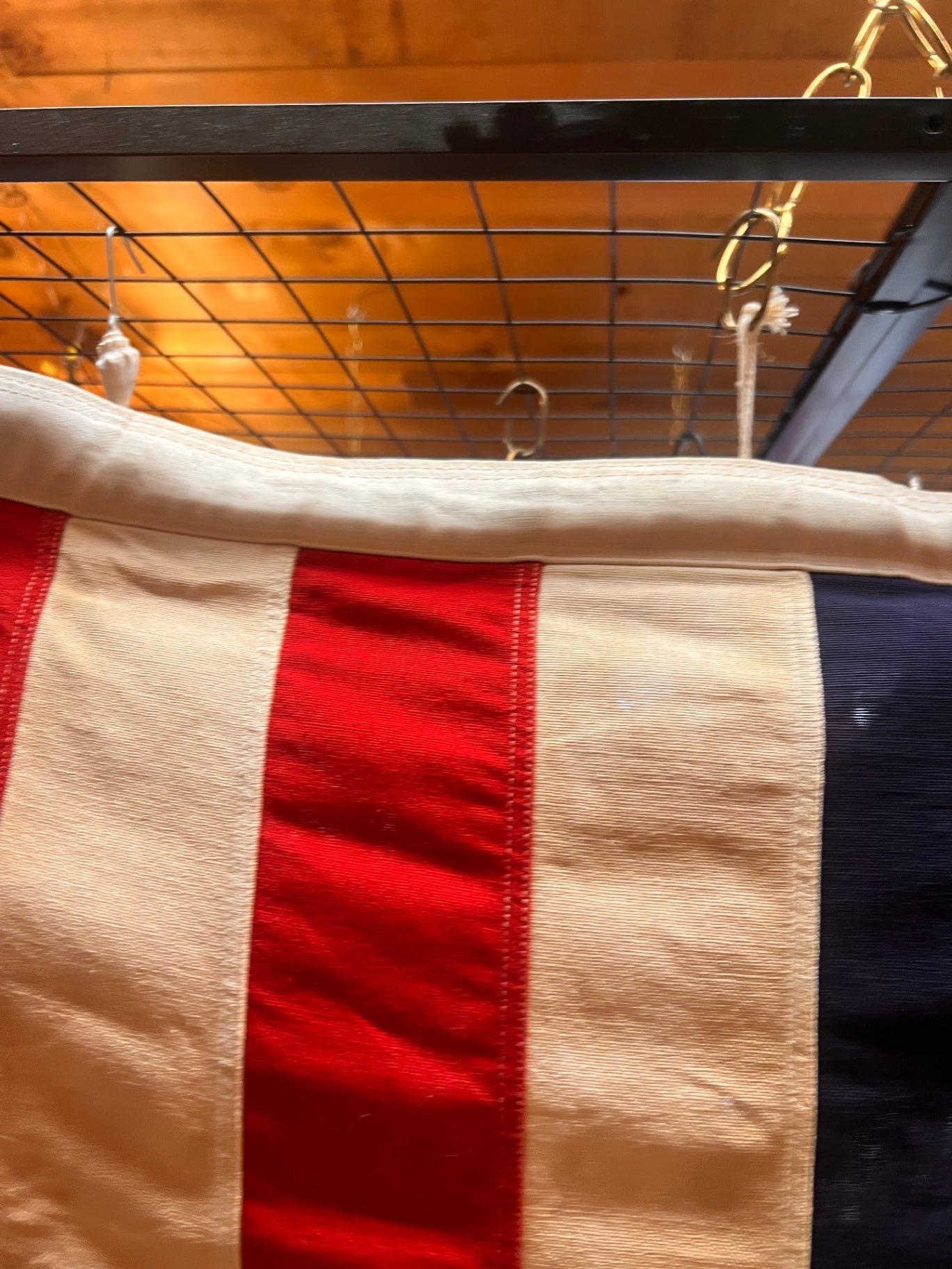 Home Decor Red, White, Blue Fabric